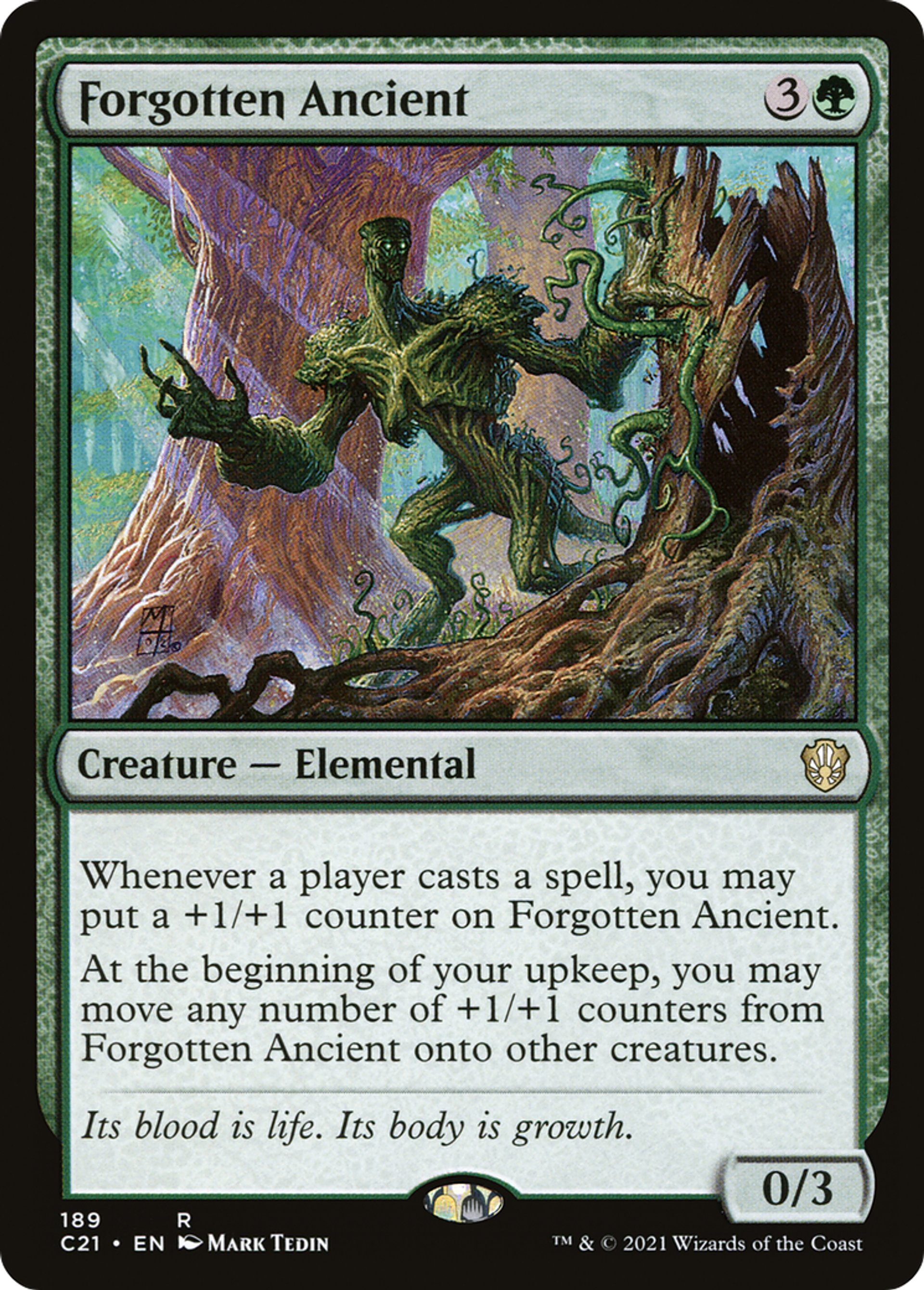 Forgotten Ancient — Commander 2021 — Magic: The Gathering