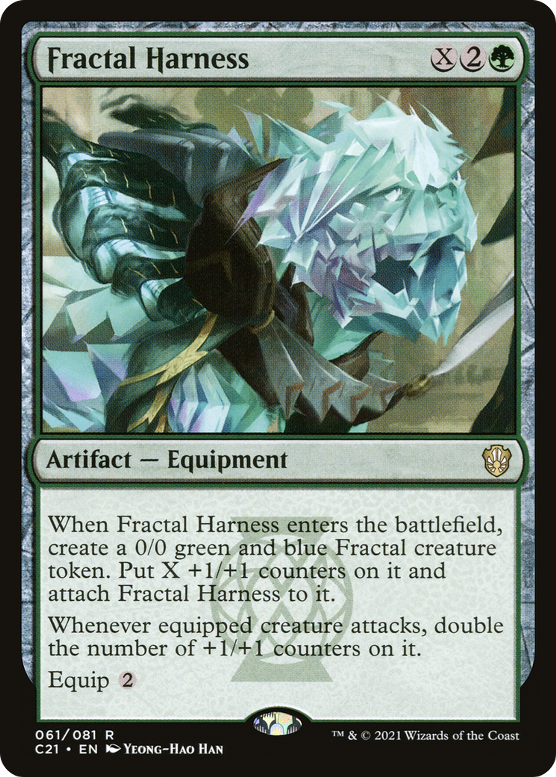Fractal Harness — Commander 2021 — Magic: The Gathering