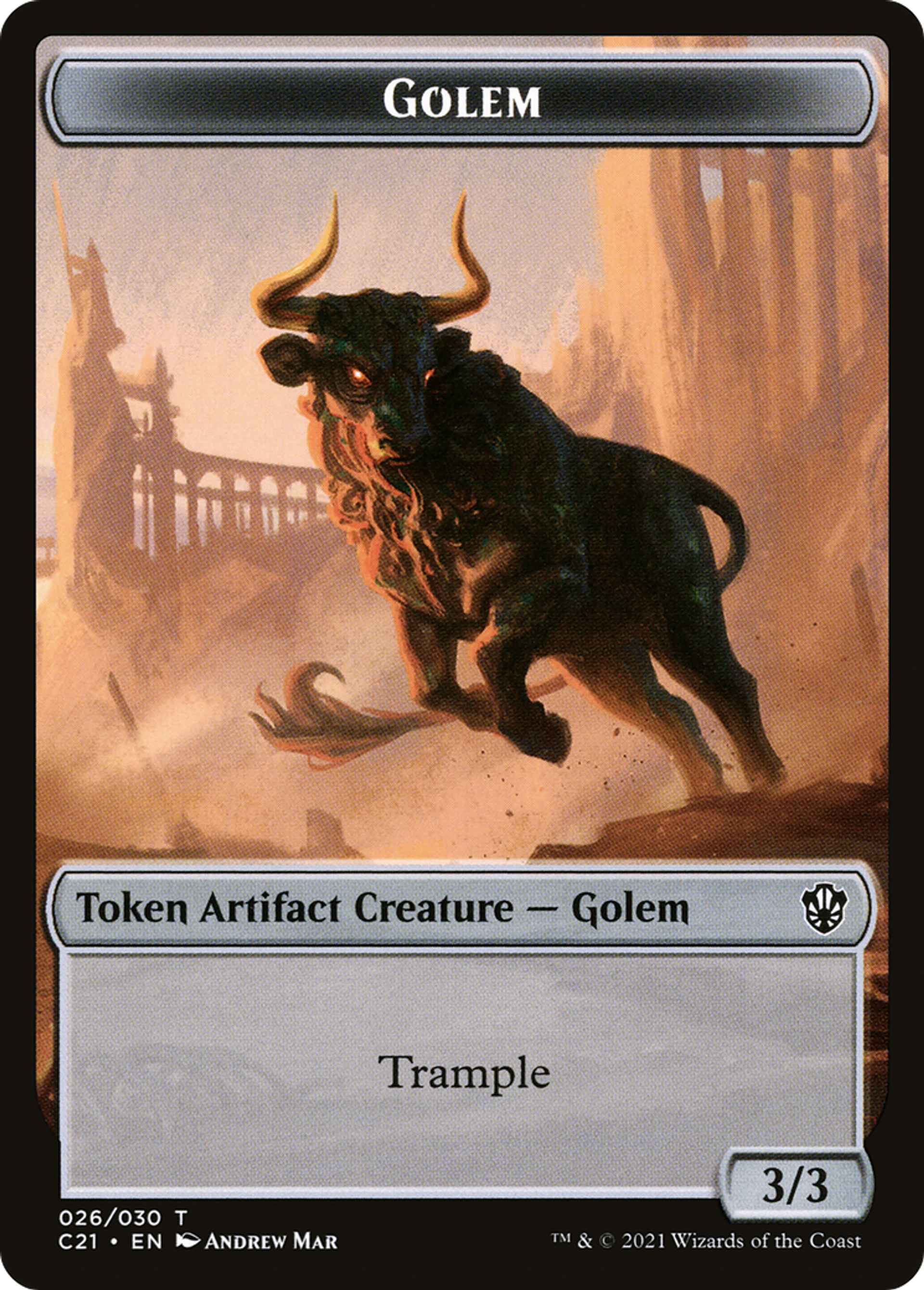 Golem — Commander 2021 — Magic: The Gathering