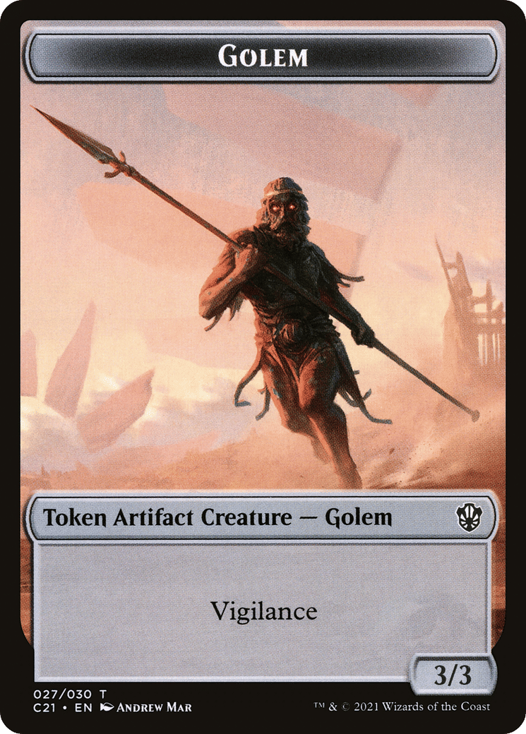 Golem — Commander 2021 — Magic: The Gathering