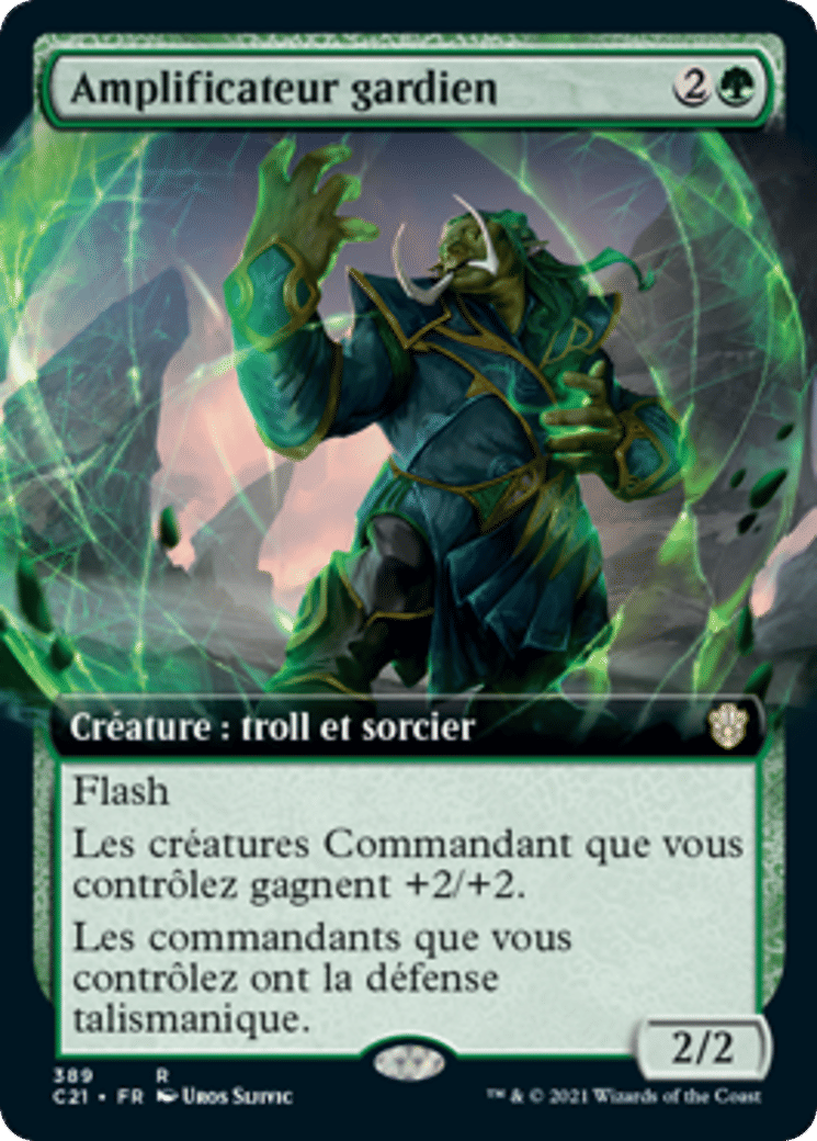 Amplificateur gardien — Commander 2021 — Magic: The Gathering