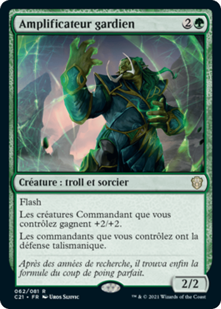 Amplificateur gardien — Commander 2021 — Magic: The Gathering