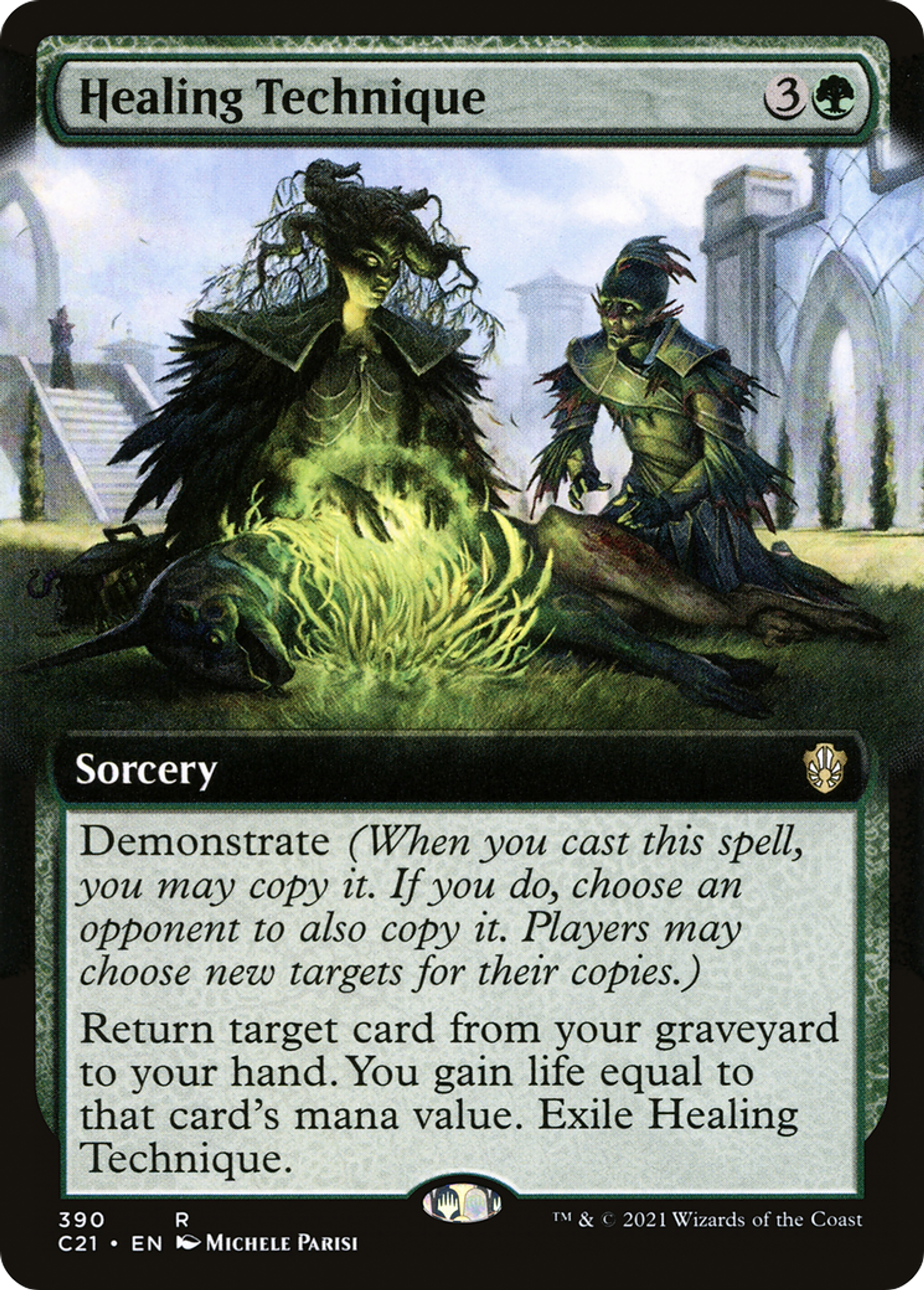 Healing Technique — Commander 2021 — Magic: The Gathering