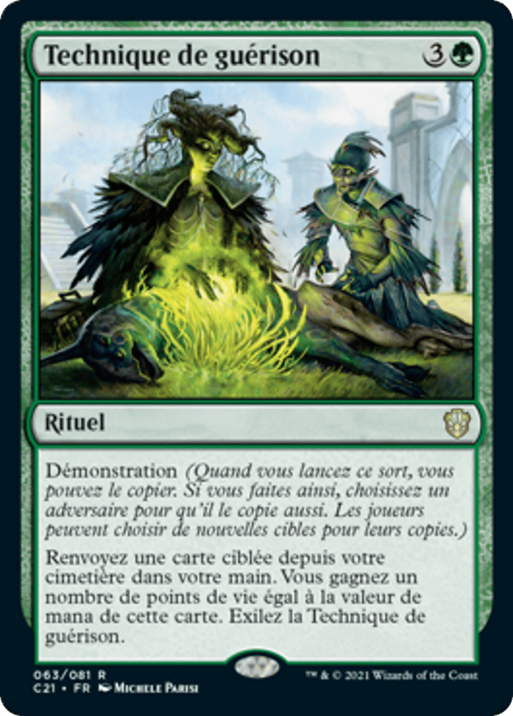 Technique de guérison — Commander 2021 — Magic: The Gathering