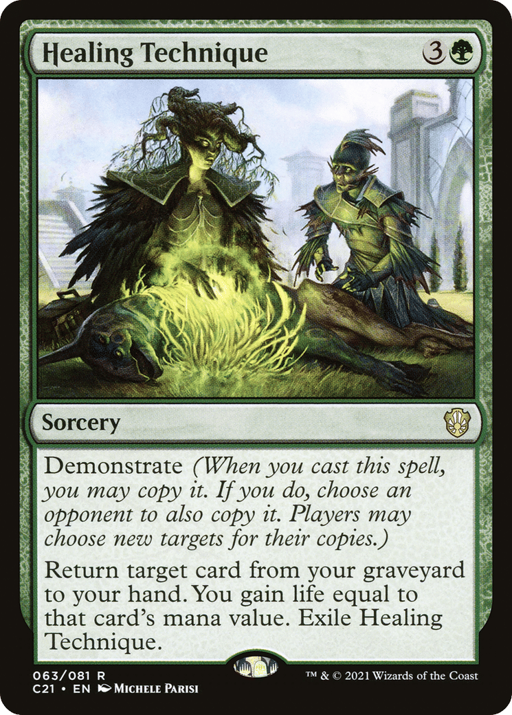 Healing Technique — Commander 2021 — Magic: The Gathering