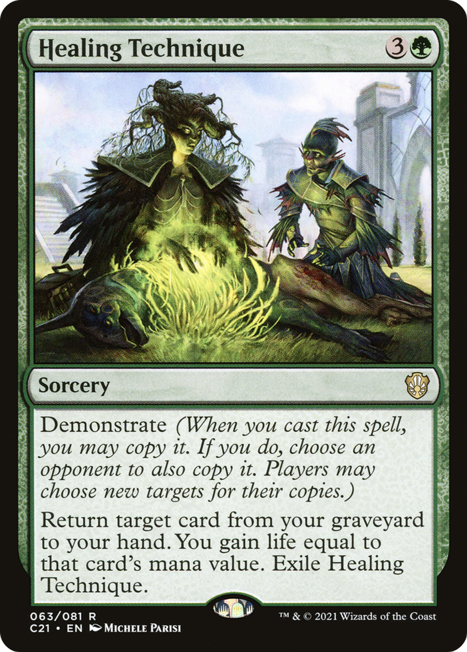 Healing Technique — Commander 2021 — Magic: The Gathering
