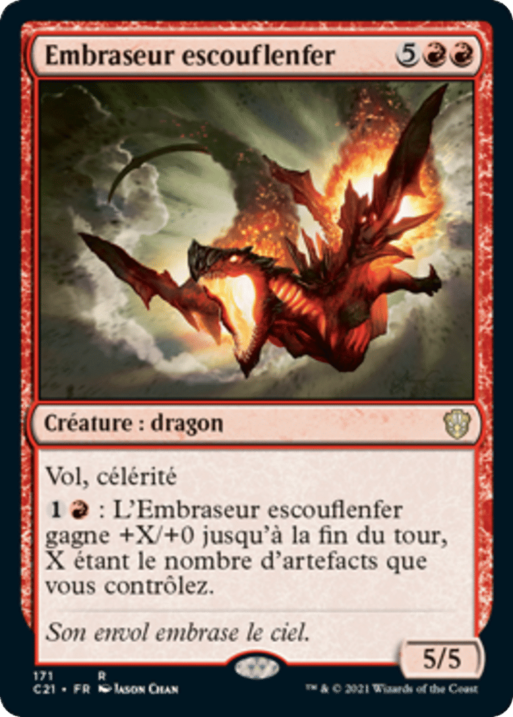 Embraseur escouflenfer — Commander 2021 — Magic: The Gathering