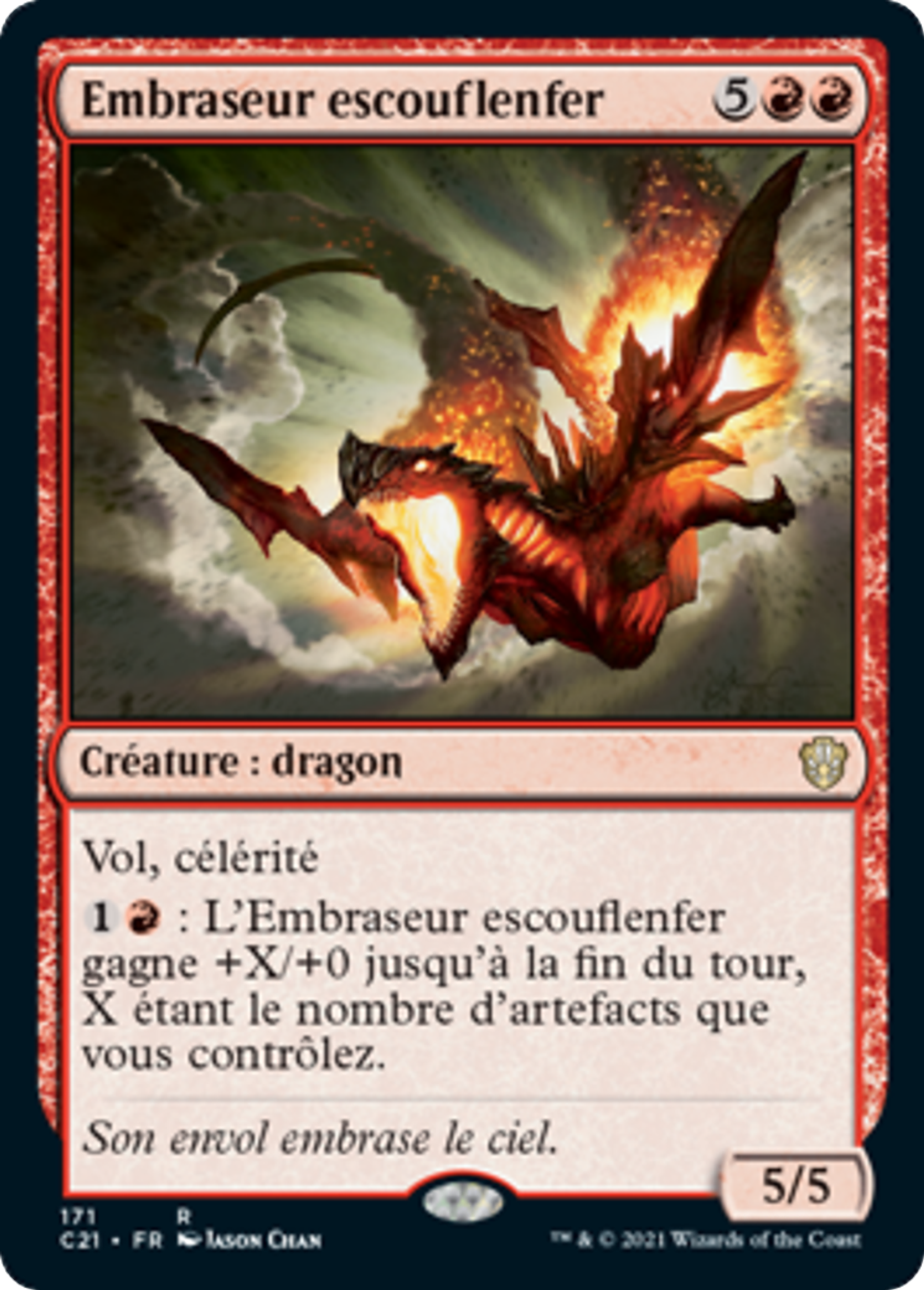 Embraseur escouflenfer — Commander 2021 — Magic: The Gathering