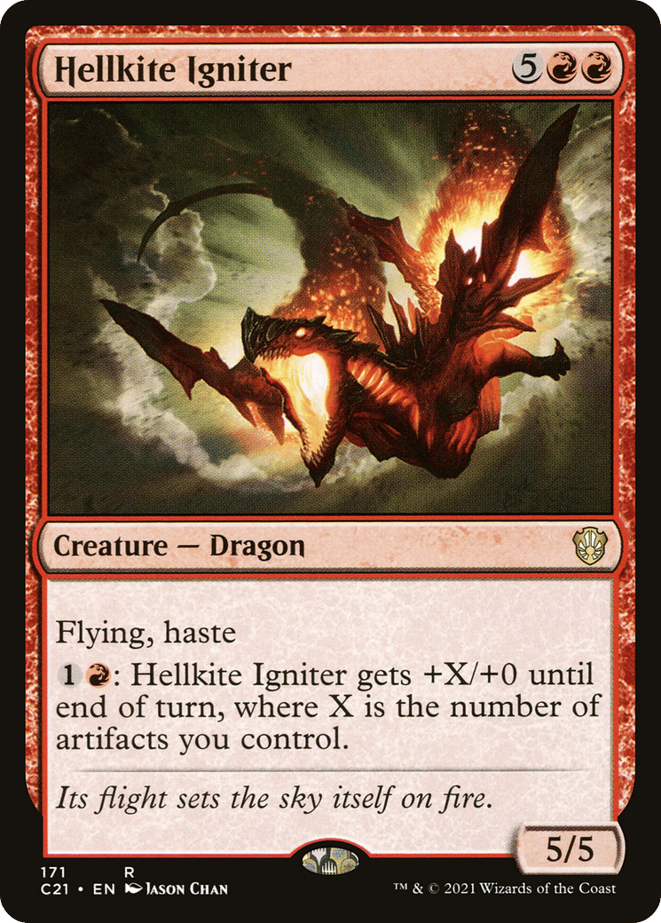 Hellkite Igniter — Commander 2021 — Magic: The Gathering