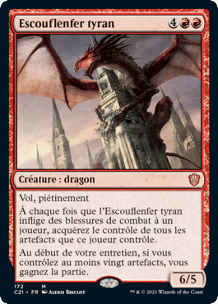 Escouflenfer tyran — Commander 2021 — Magic: The Gathering