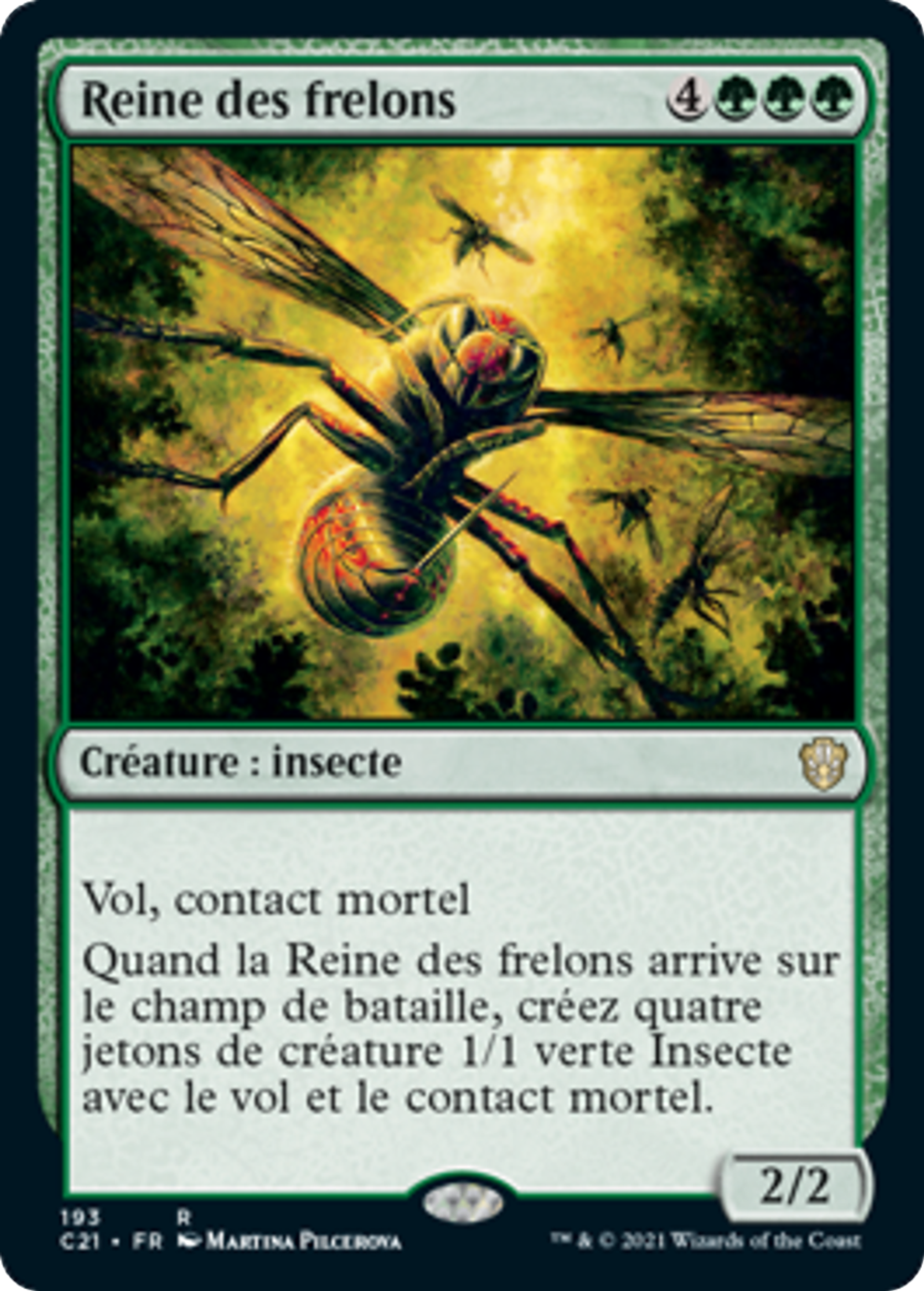 Reine des frelons — Commander 2021 — Magic: The Gathering