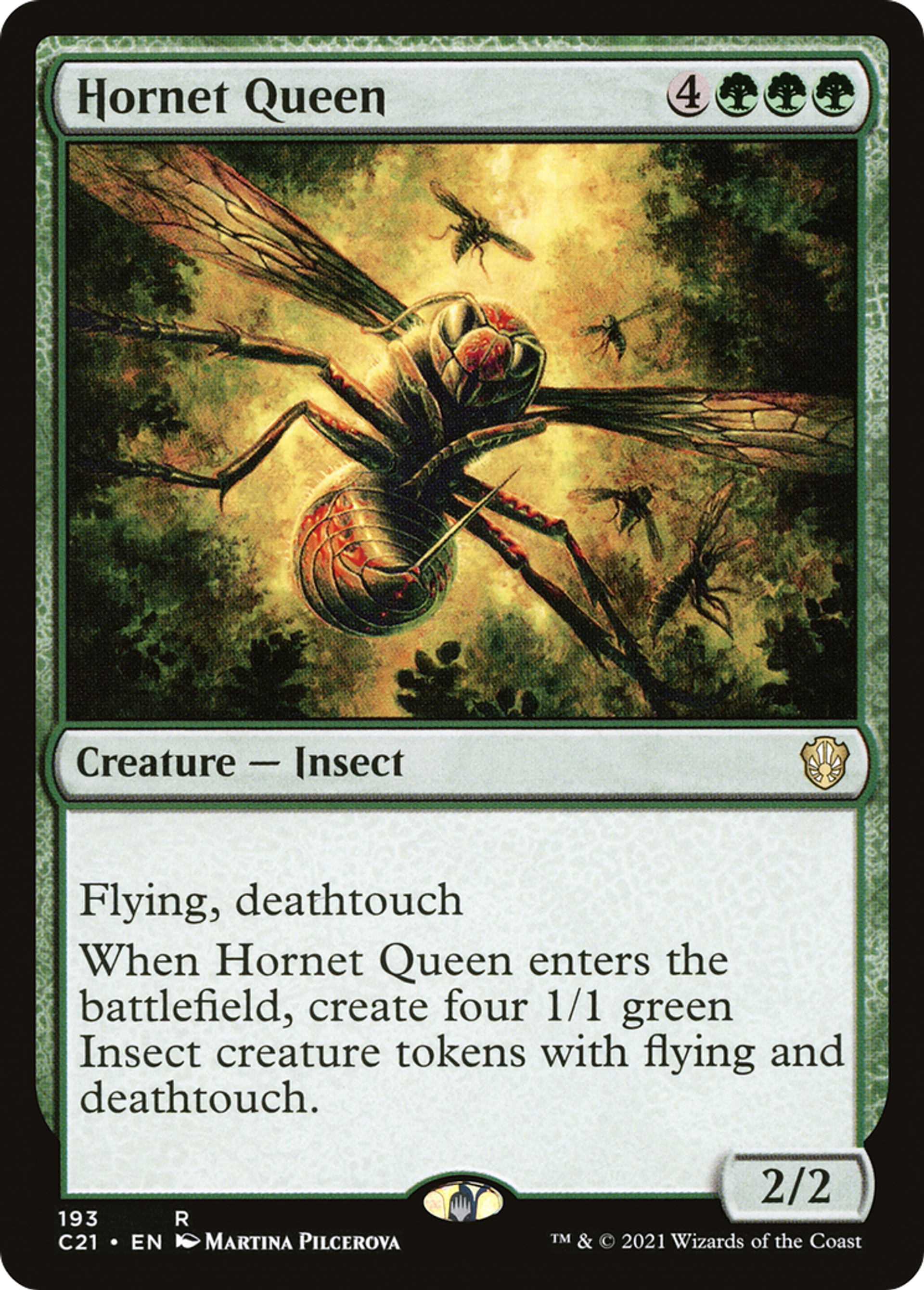Hornet Queen — Commander 2021 — Magic: The Gathering