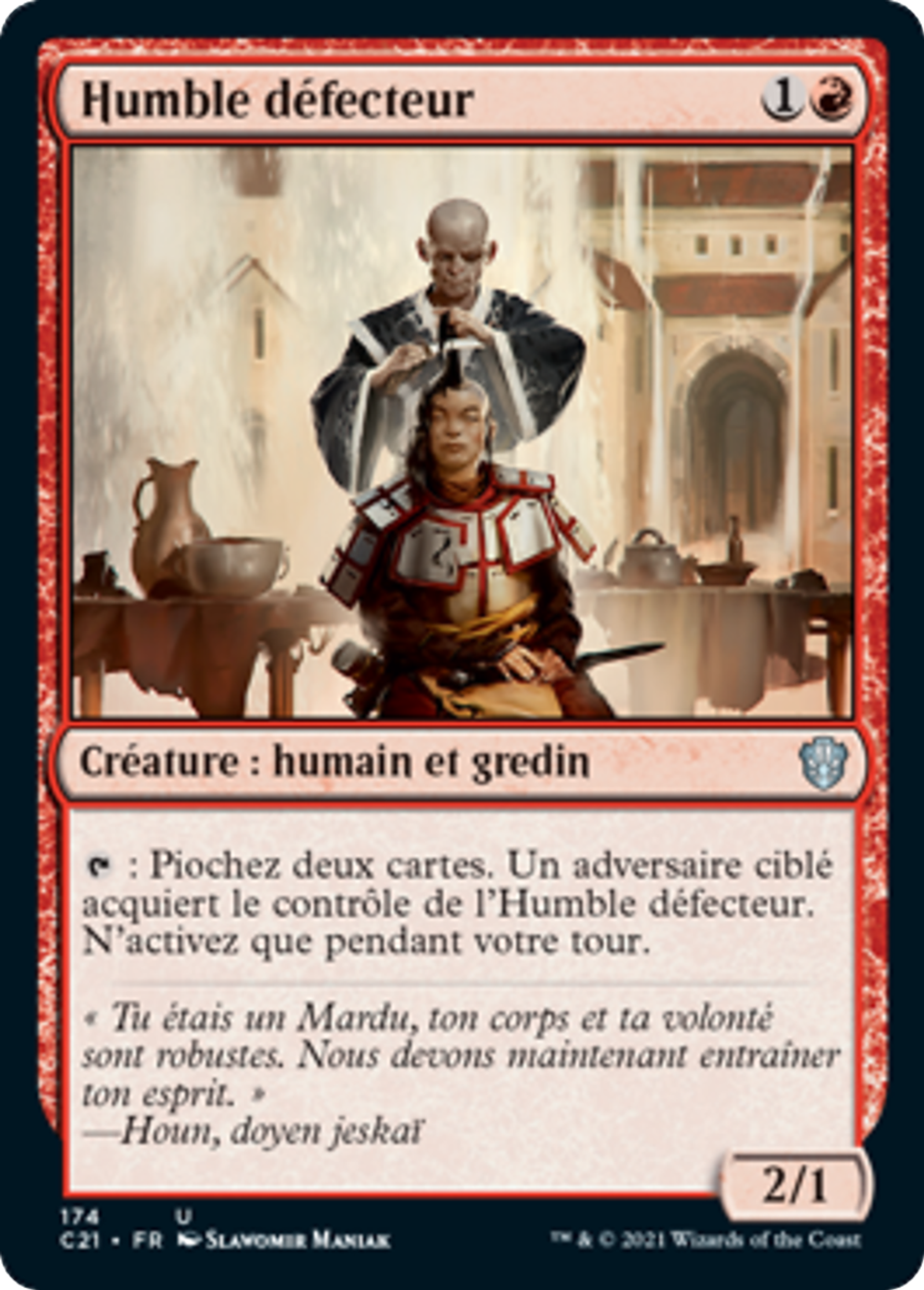 Humble défecteur — Commander 2021 — Magic: The Gathering