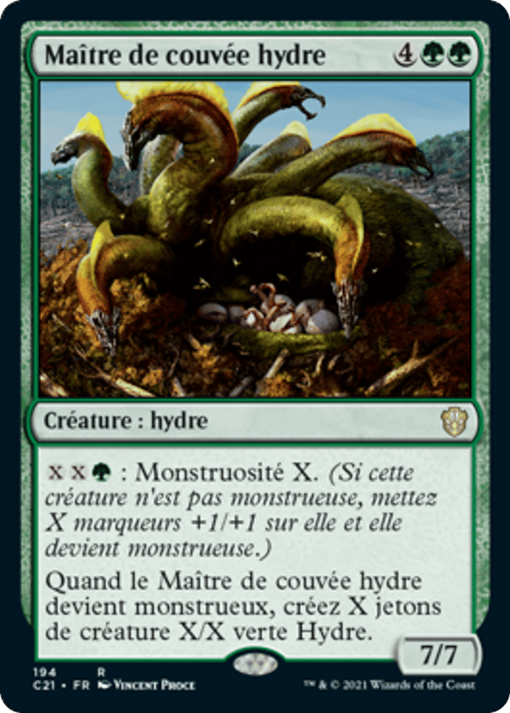 Maître de couvée hydre — Commander 2021 — Magic: The Gathering