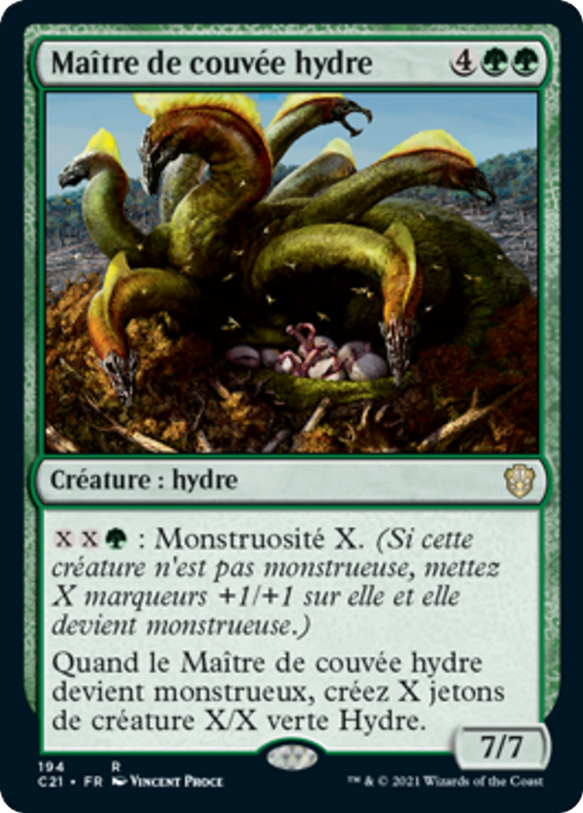 Maître de couvée hydre — Commander 2021 — Magic: The Gathering