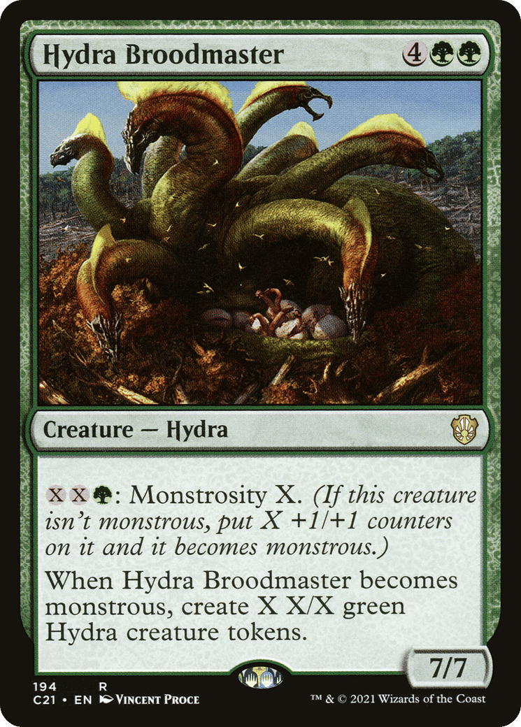 Hydra Broodmaster — Commander 2021 — Magic: The Gathering