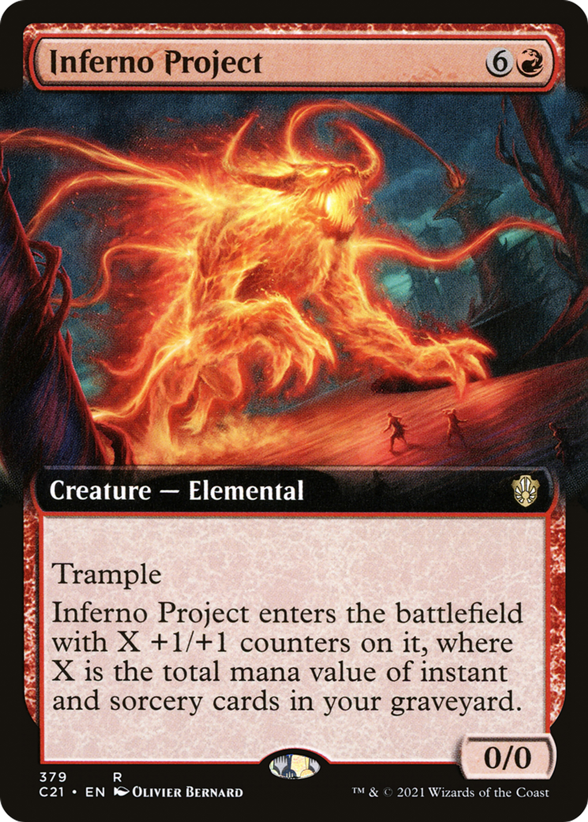 Inferno Project — Commander 2021 — Magic: The Gathering