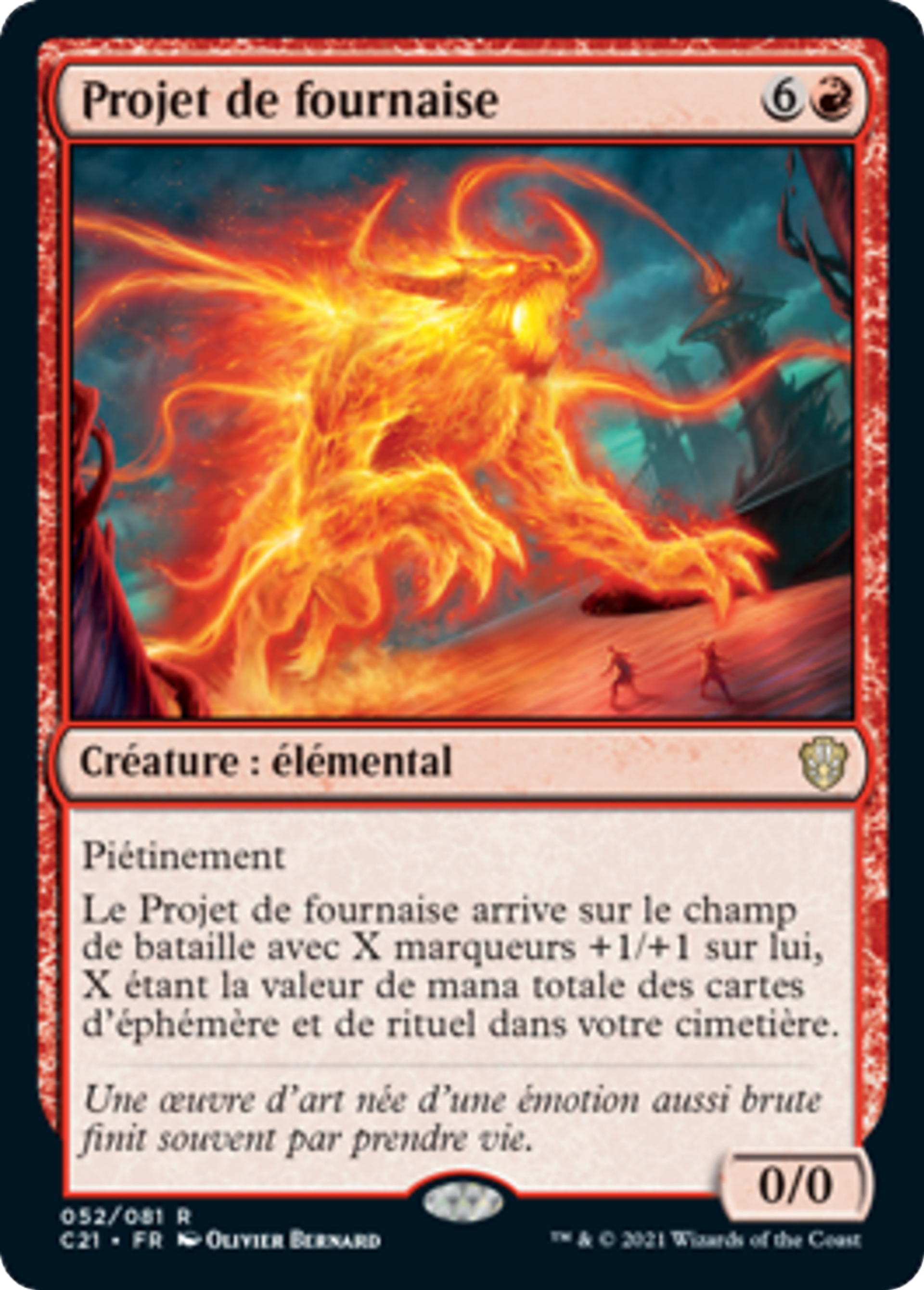 Projet de fournaise — Commander 2021 — Magic: The Gathering