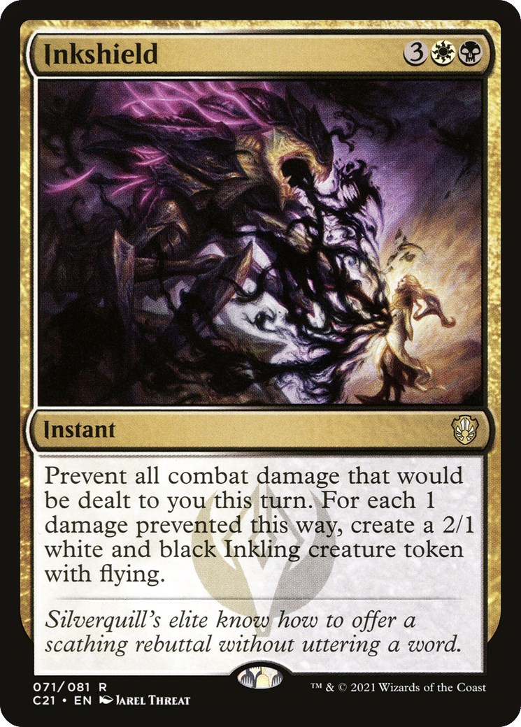 Inkshield — Commander 2021 — Magic: The Gathering