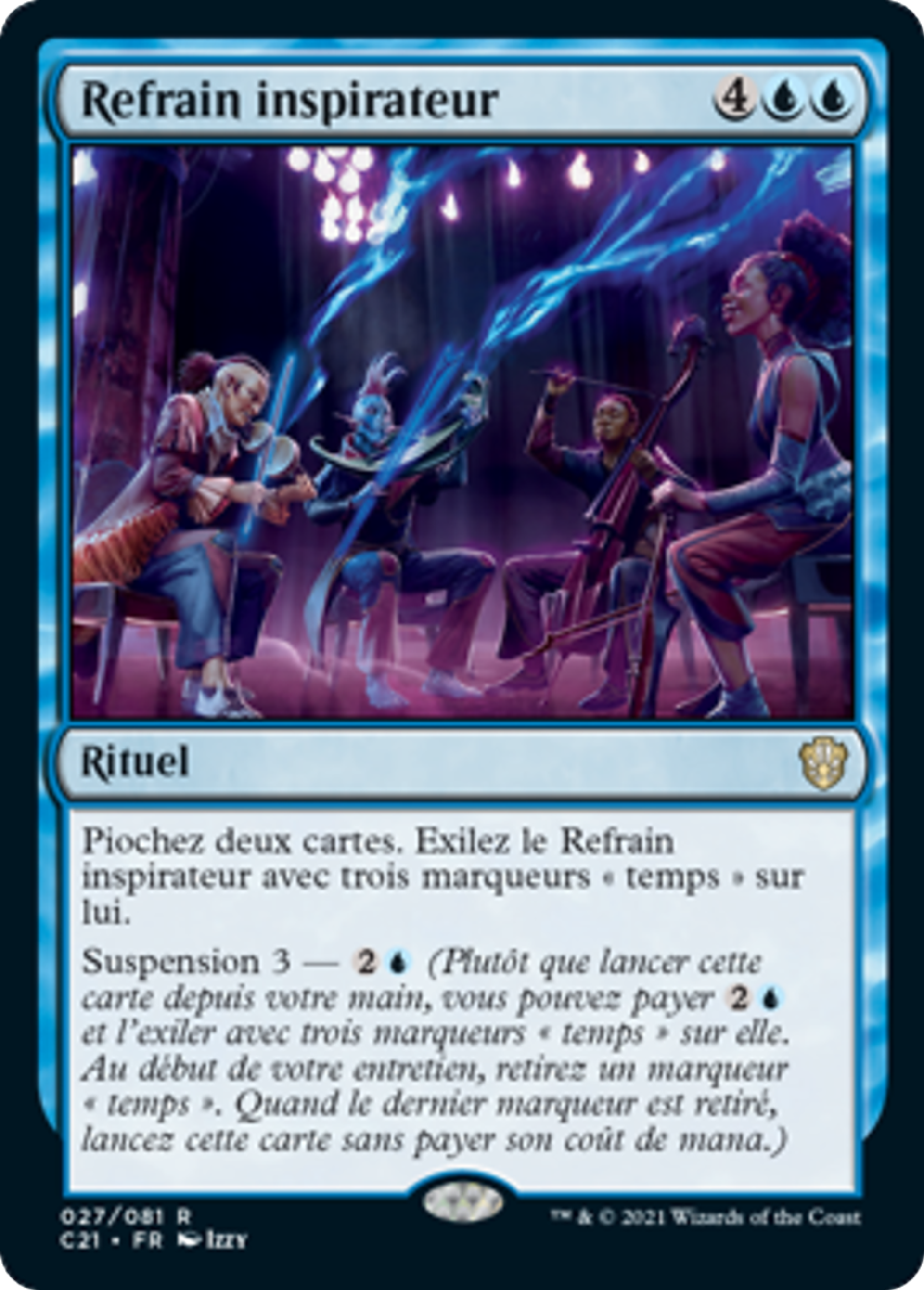 Refrain inspirateur — Commander 2021 — Magic: The Gathering