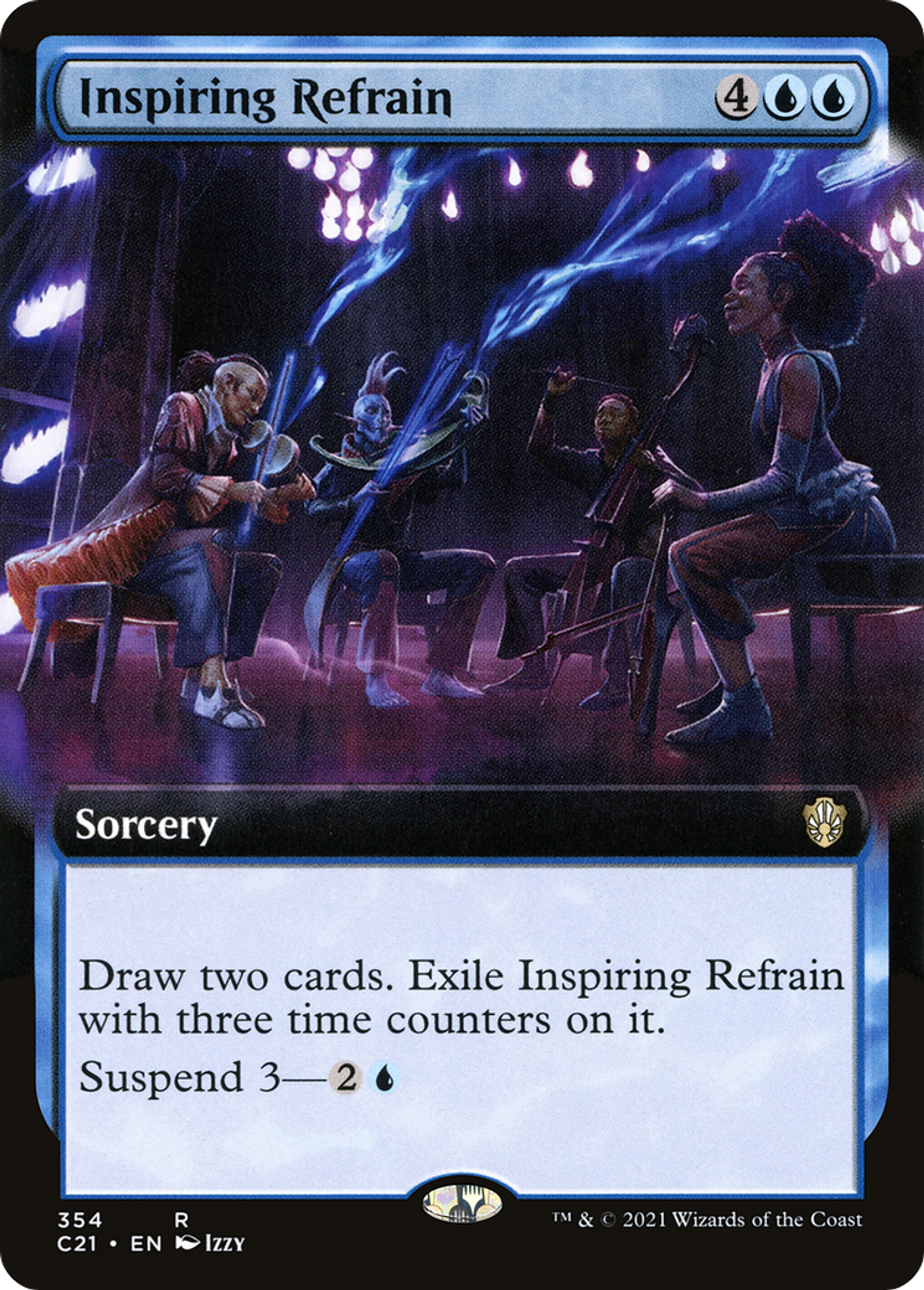 Inspiring Refrain — Commander 2021 — Magic: The Gathering