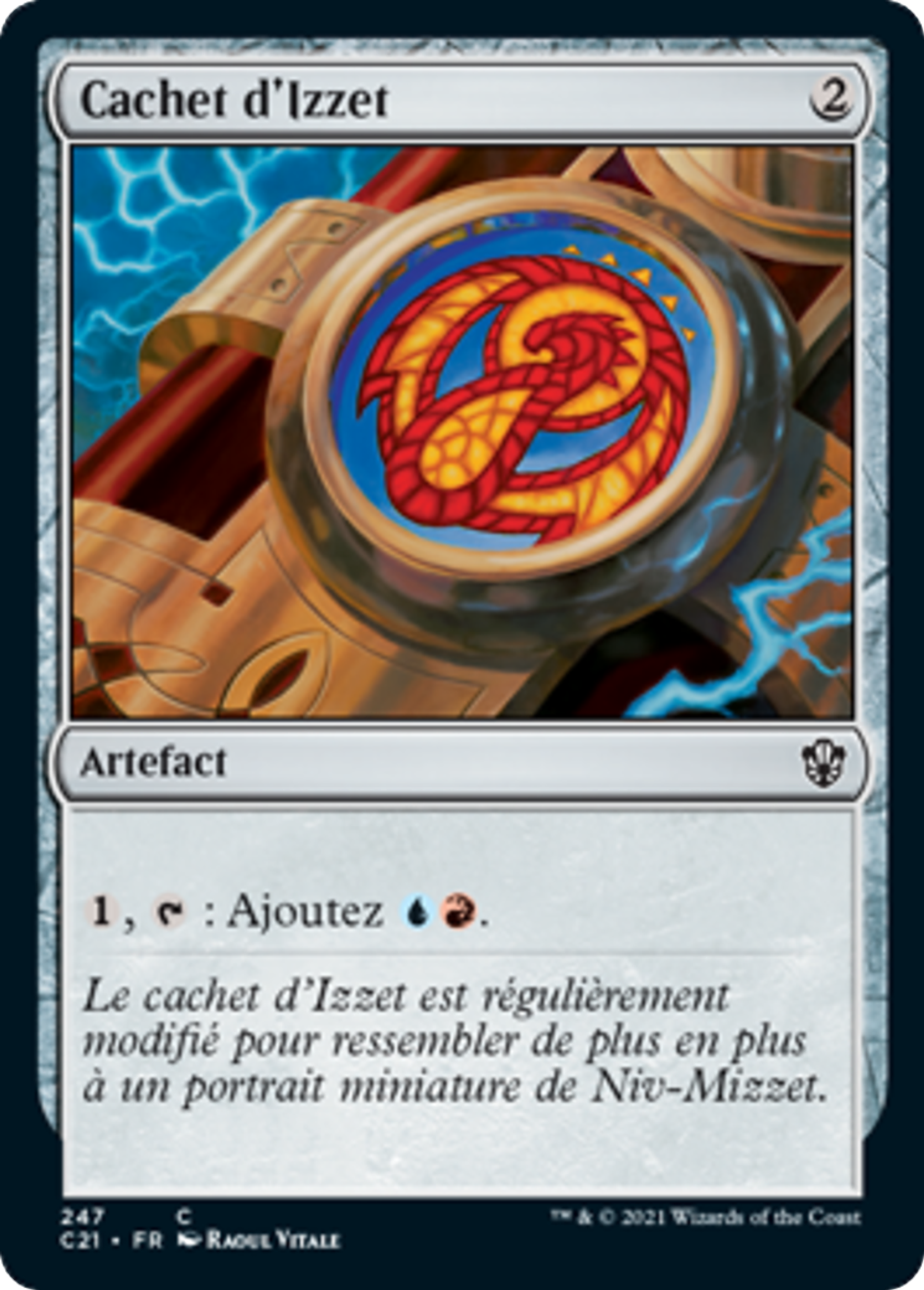 Cachet d'Izzet — Commander 2021 — Magic: The Gathering