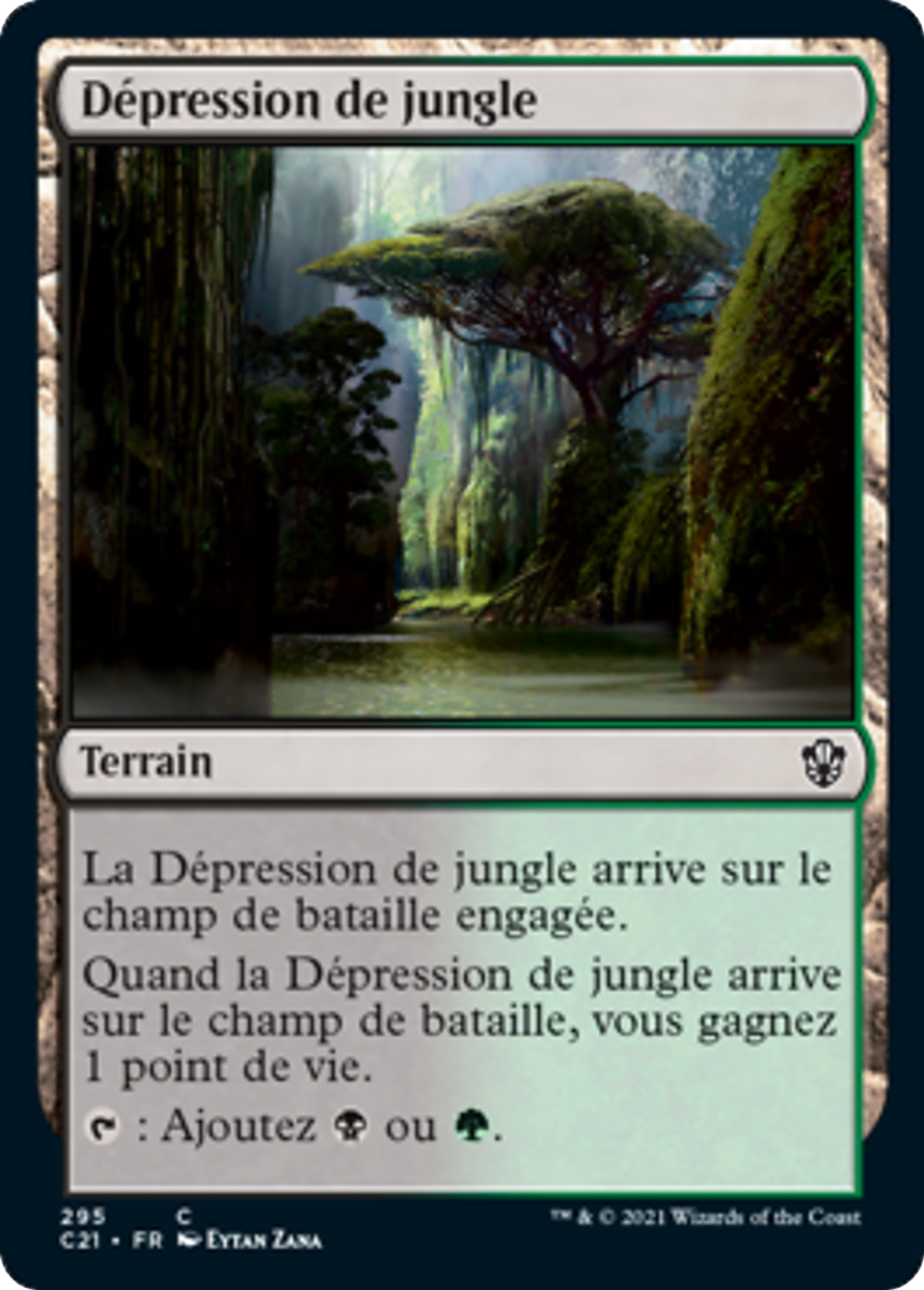 Dépression de jungle — Commander 2021 — Magic: The Gathering
