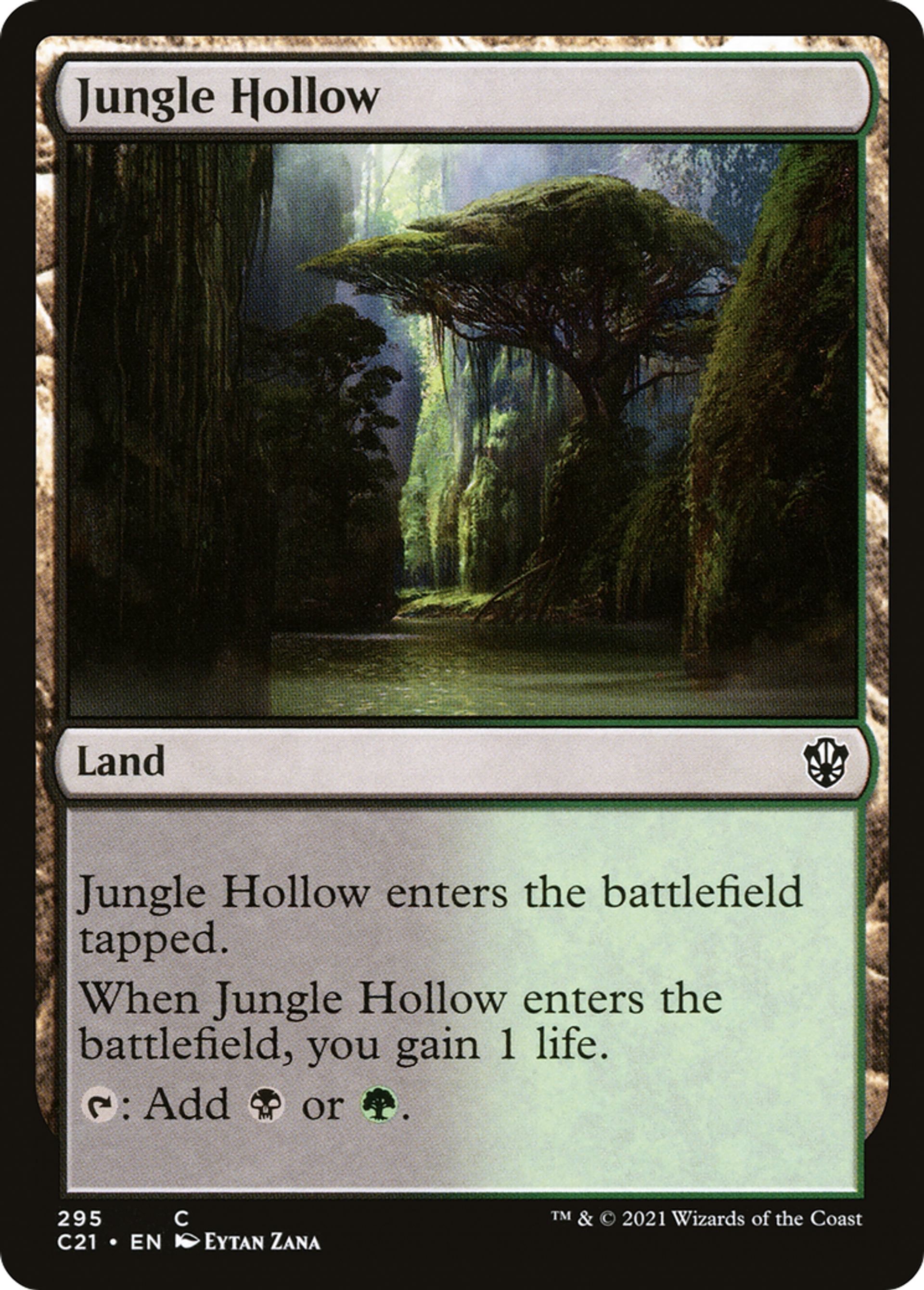 Jungle Hollow — Commander 2021 — Magic: The Gathering