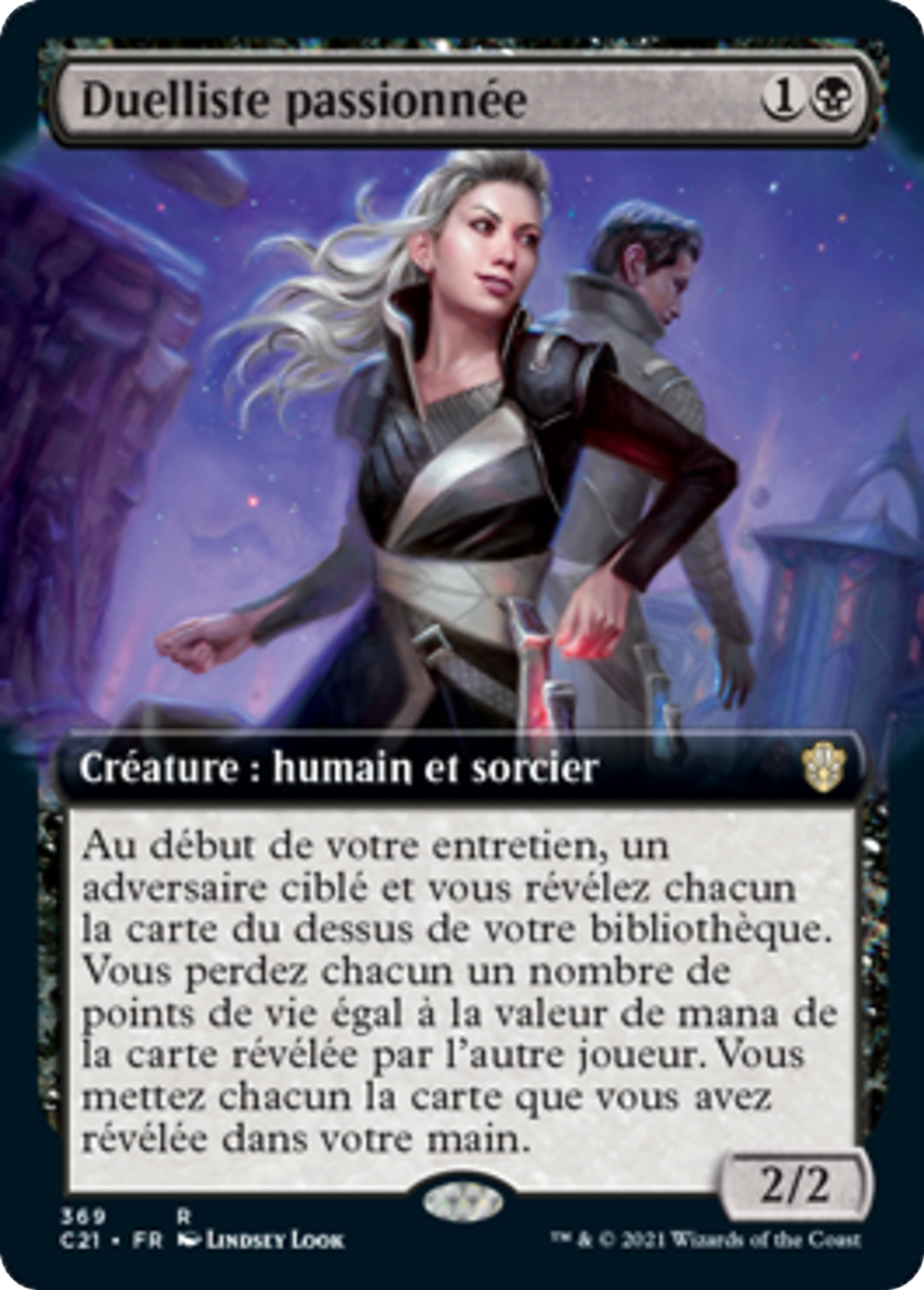 Duelliste passionnée — Commander 2021 — Magic: The Gathering