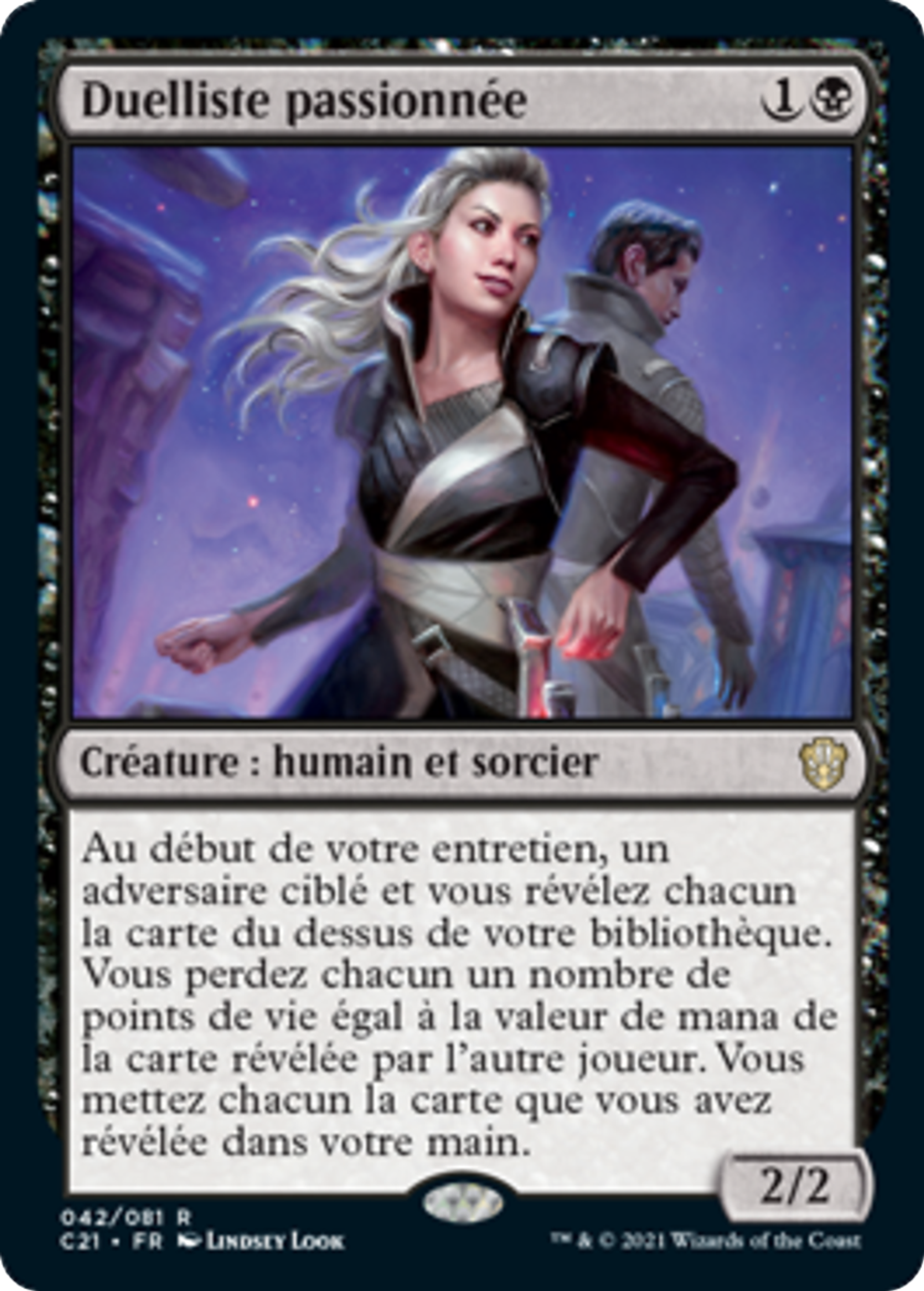 Duelliste passionnée — Commander 2021 — Magic: The Gathering