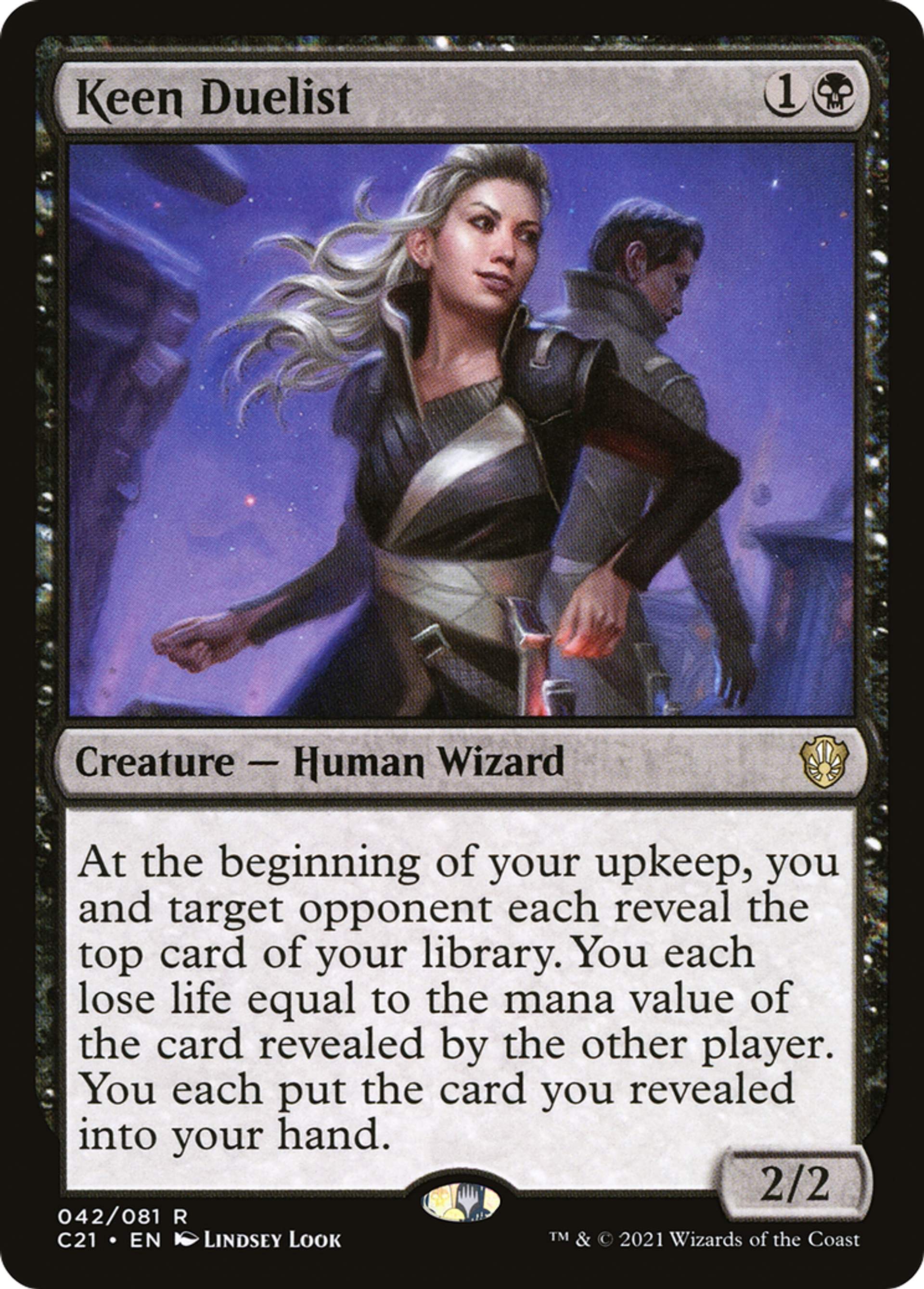 Keen Duelist — Commander 2021 — Magic: The Gathering