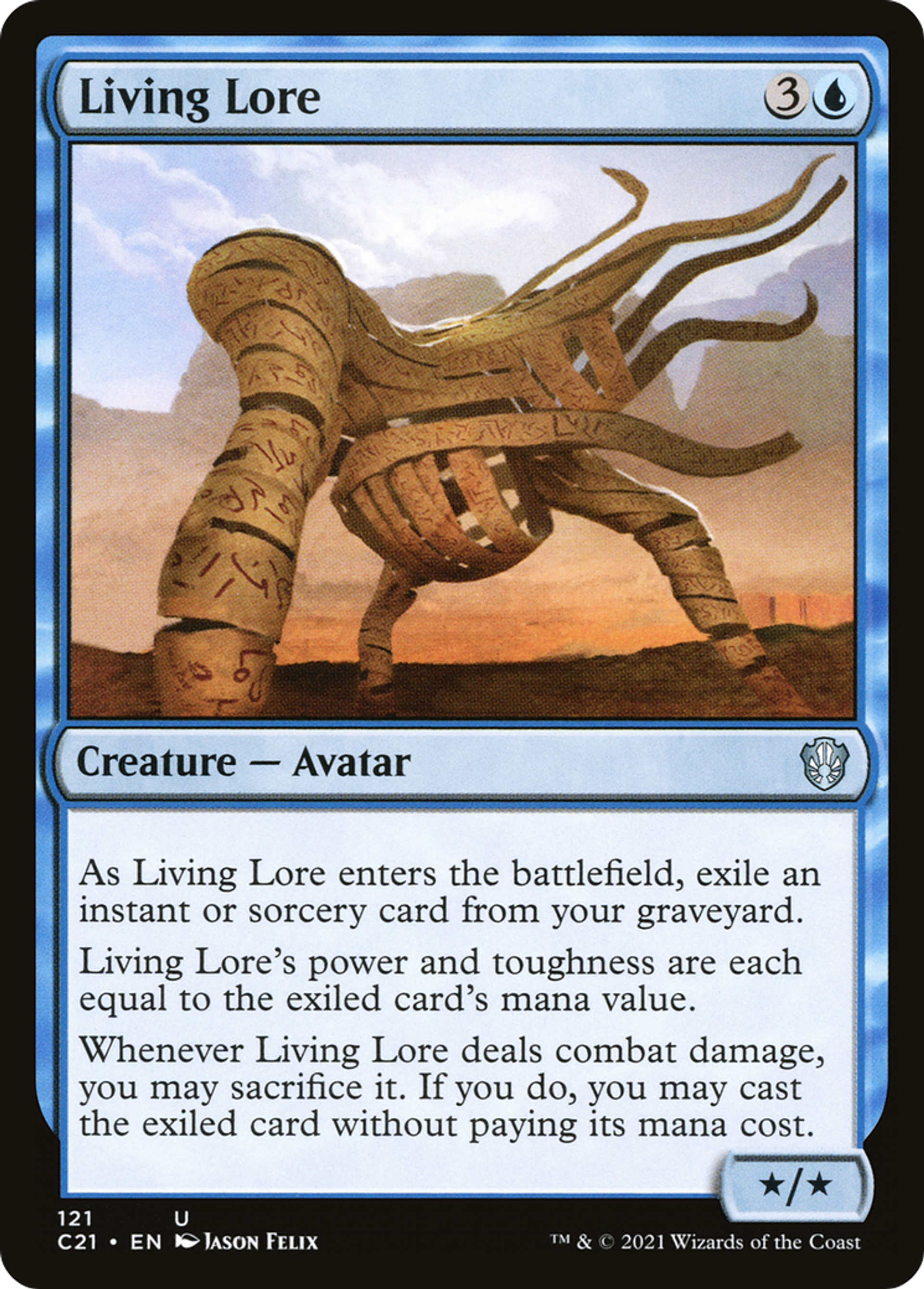 Living Lore — Commander 2021 — Magic: The Gathering