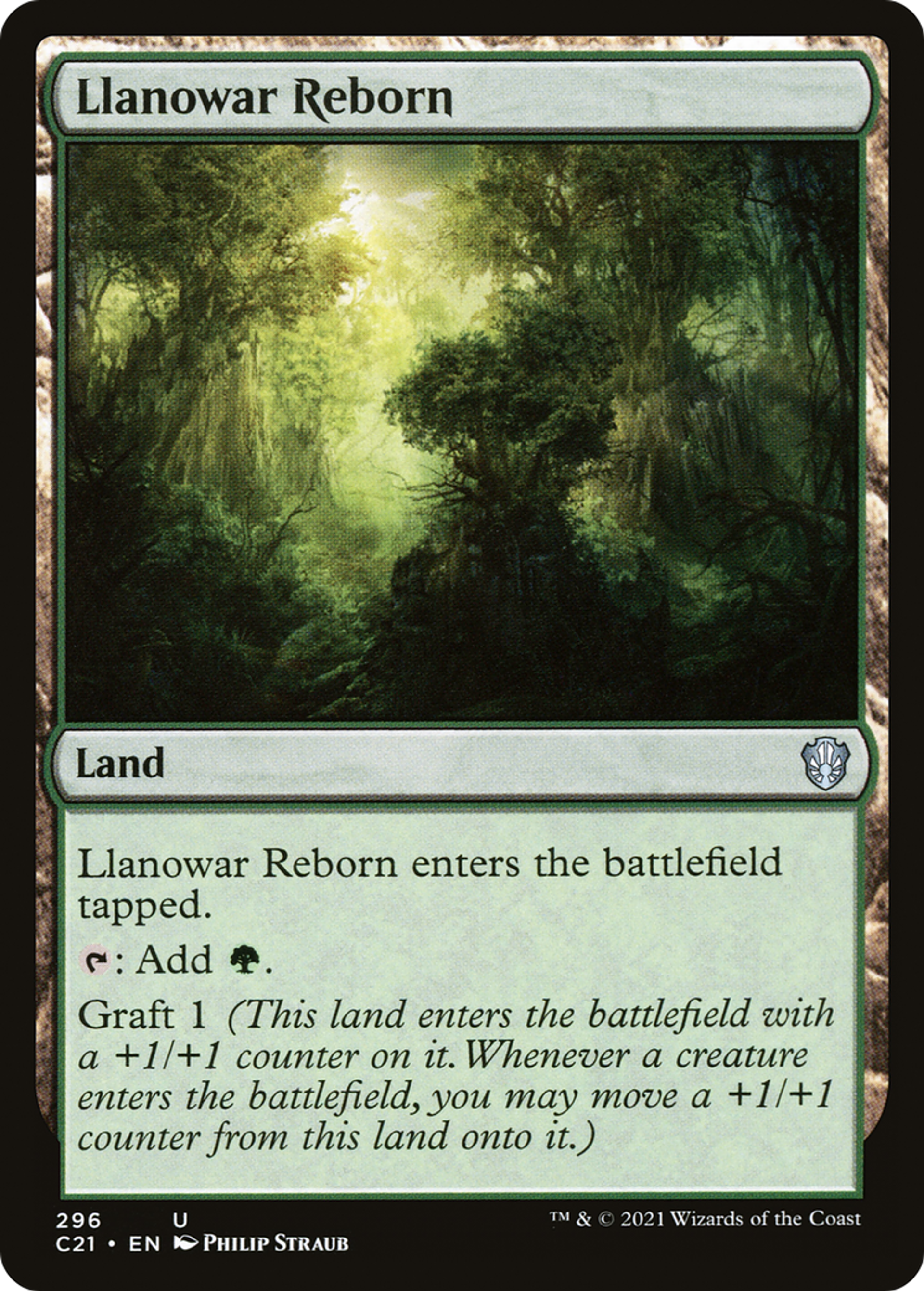 Llanowar Reborn — Commander 2021 — Magic: The Gathering