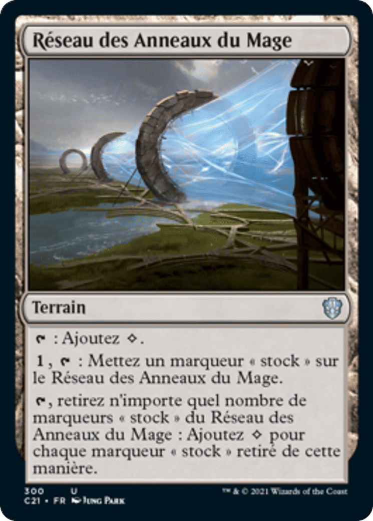 Réseau des Anneaux du Mage — Commander 2021 — Magic: The Gathering