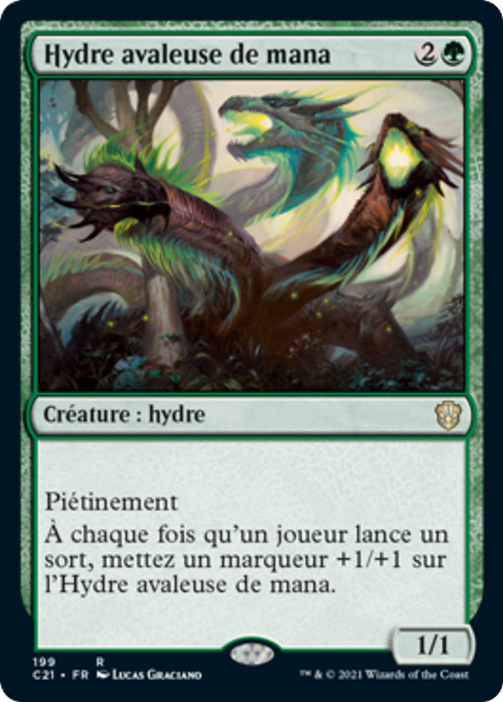 Hydre avaleuse de mana — Commander 2021 — Magic: The Gathering