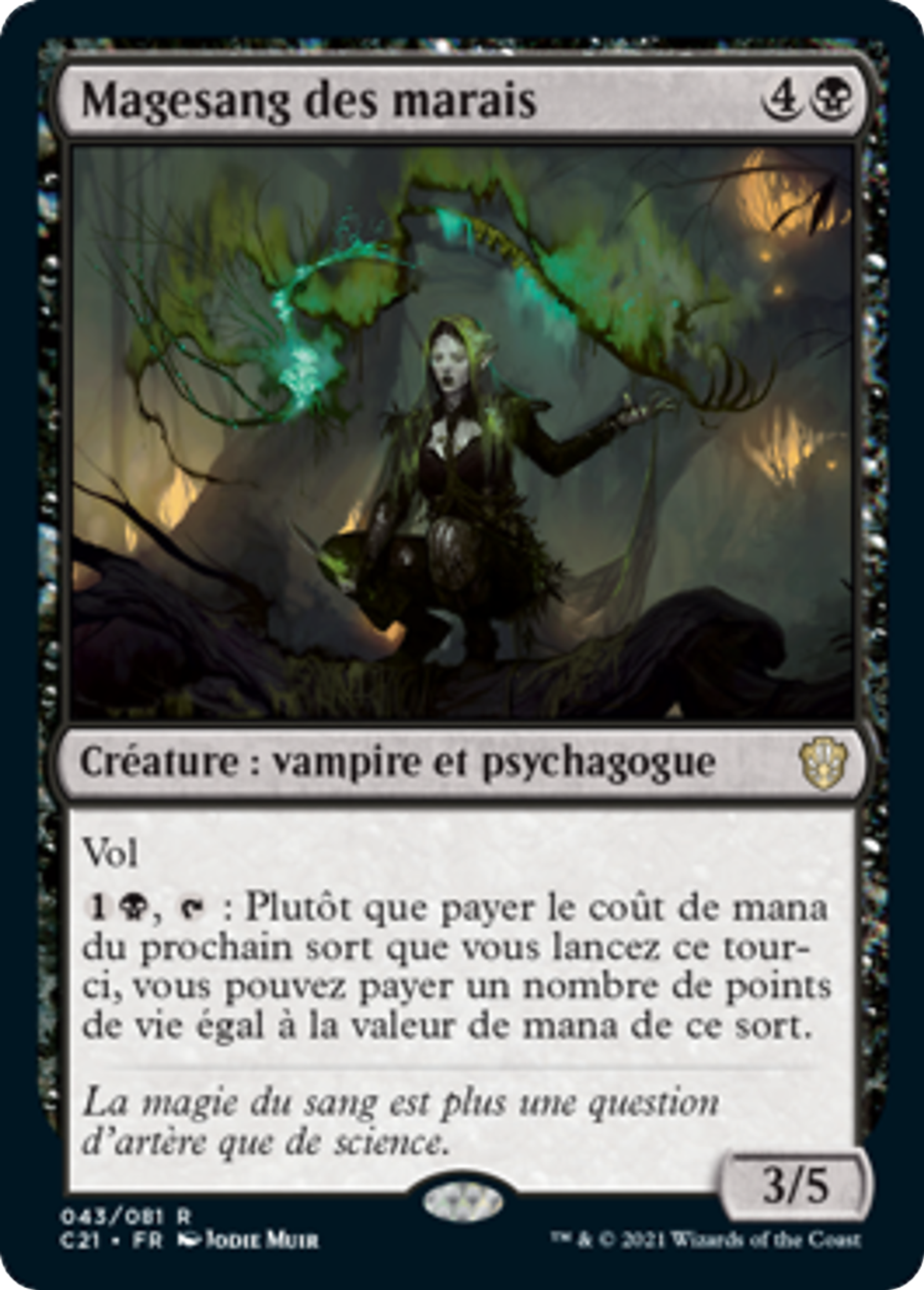 Magesang des marais — Commander 2021 — Magic: The Gathering