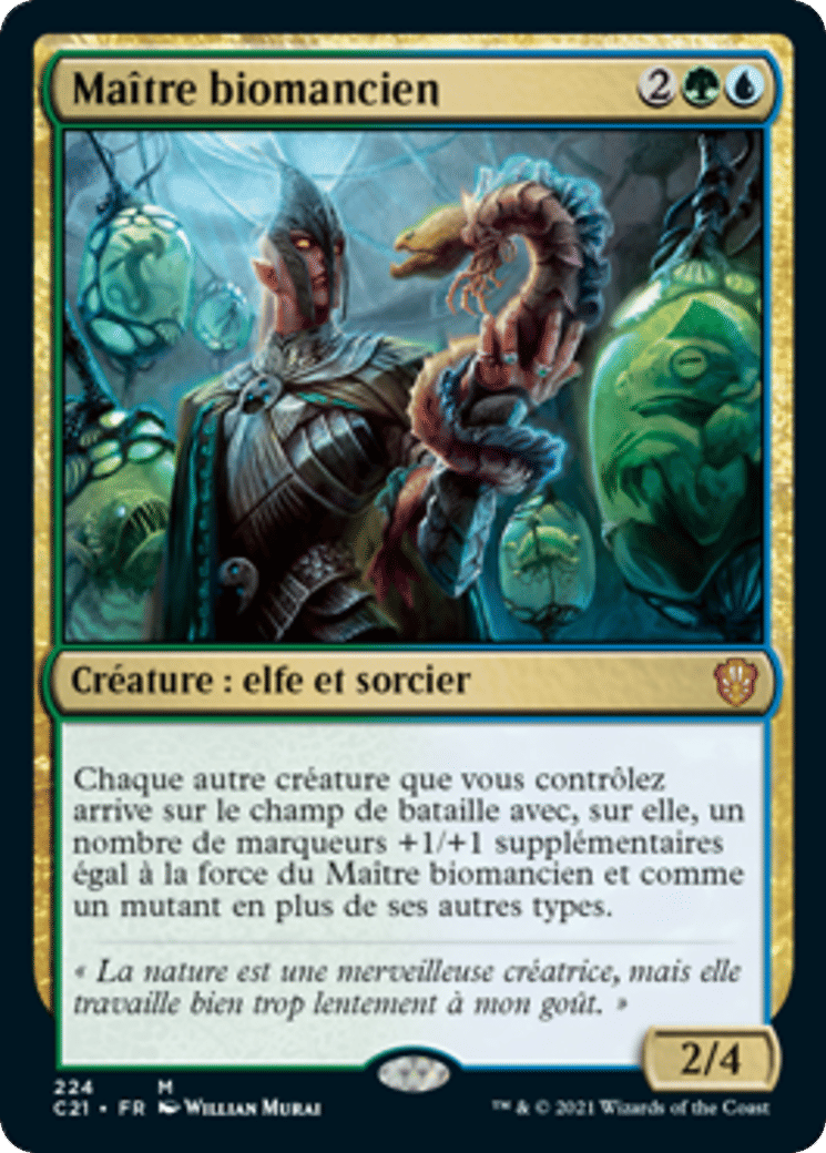 Maître biomancien — Commander 2021 — Magic: The Gathering