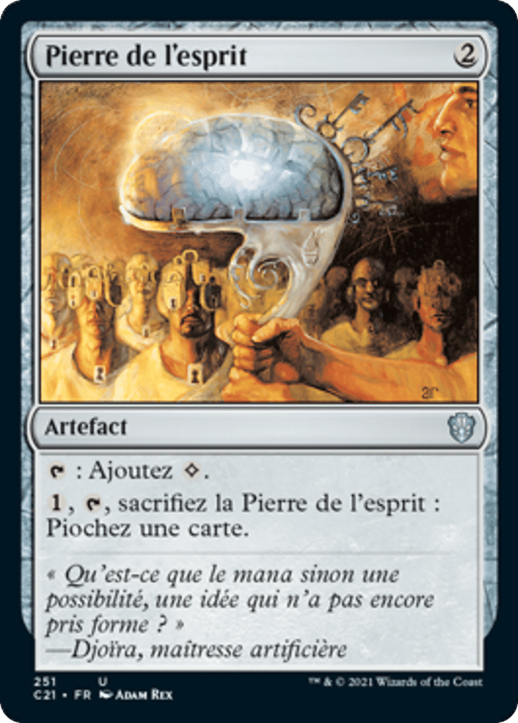 Pierre de l'esprit — Commander 2021 — Magic: The Gathering