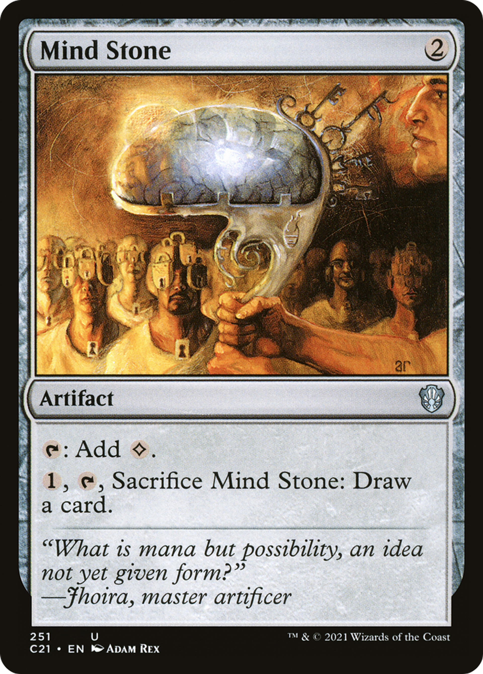 Mind Stone — Commander 2021 — Magic: The Gathering