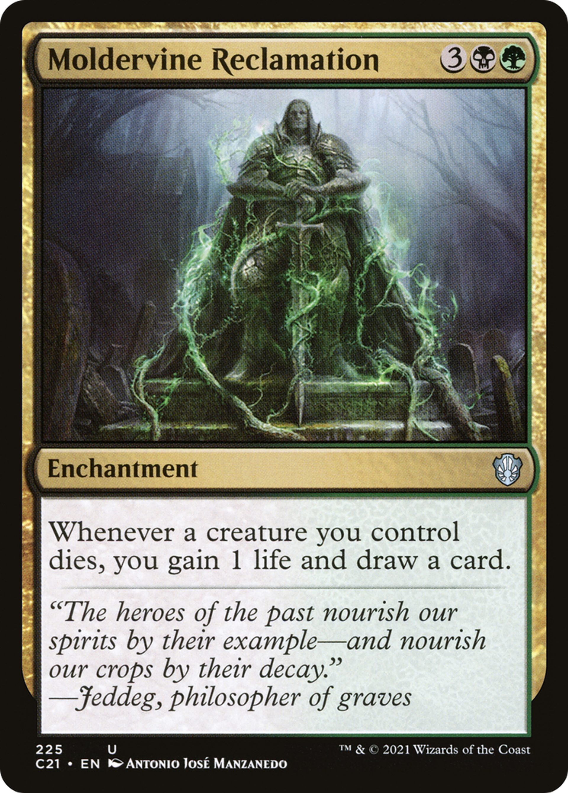 Moldervine Reclamation — Commander 2021 — Magic: The Gathering