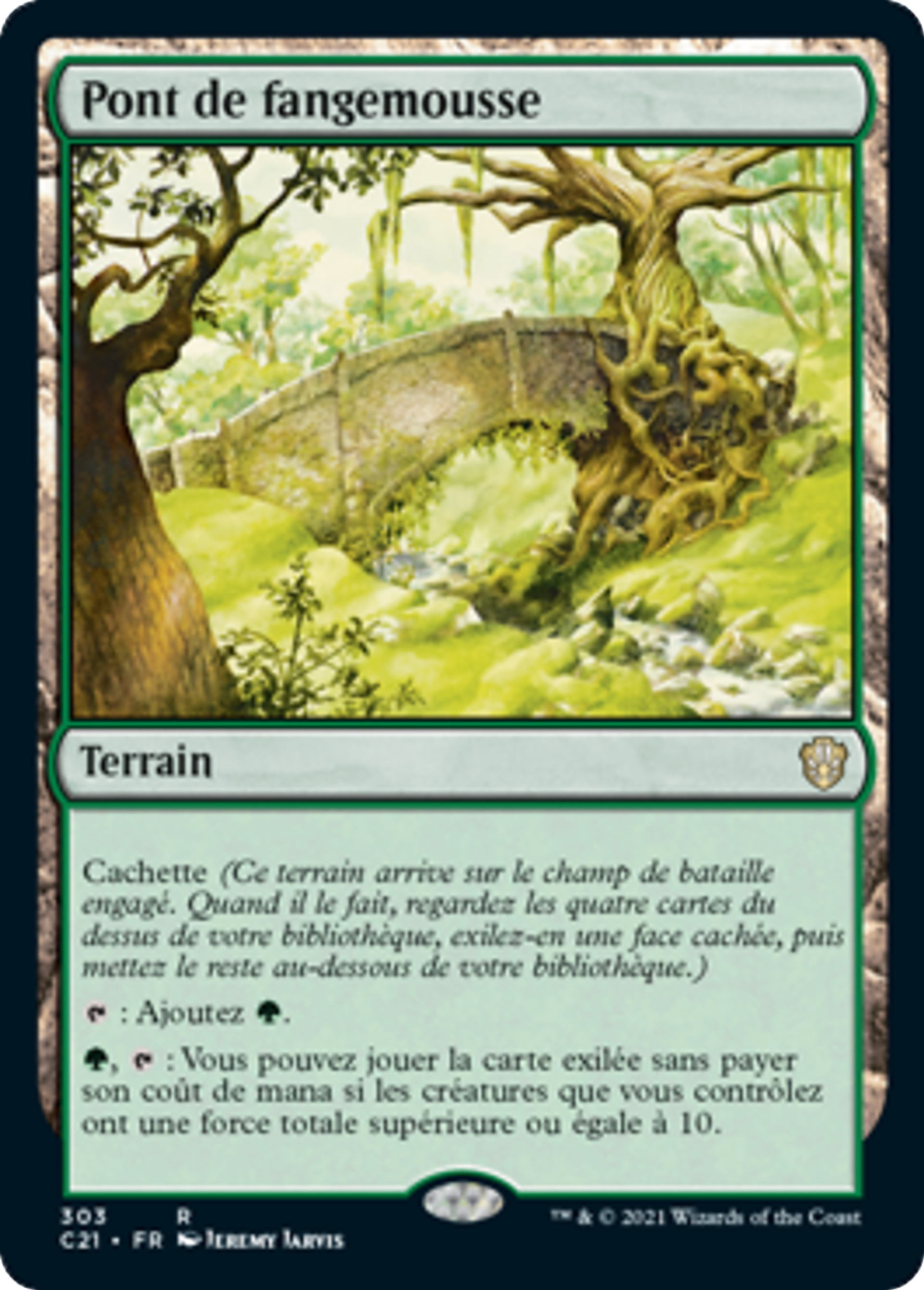 Pont de fangemousse — Commander 2021 — Magic: The Gathering