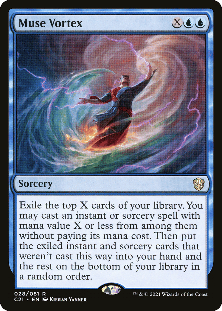 Muse Vortex — Commander 2021 — Magic: The Gathering