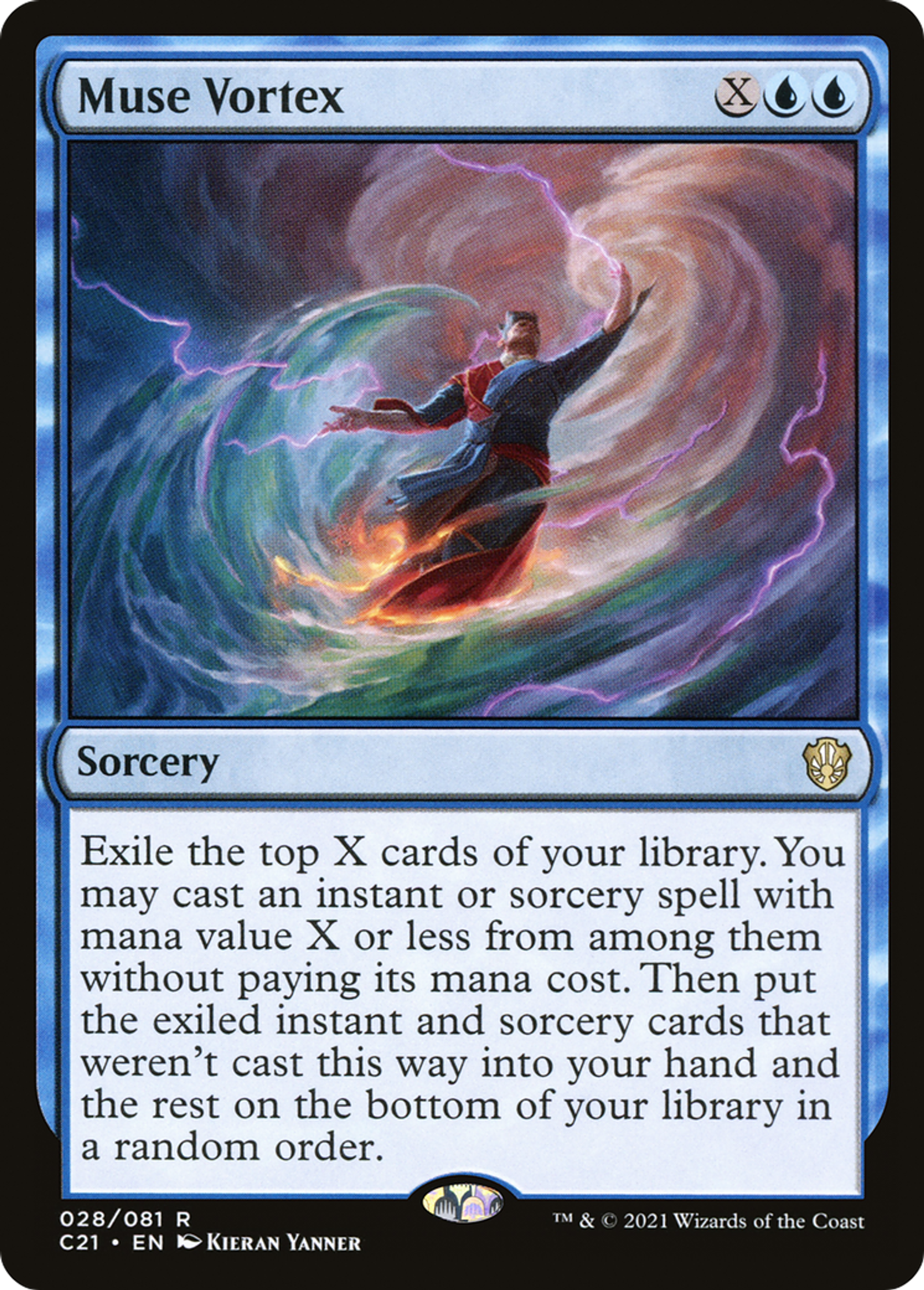Muse Vortex — Commander 2021 — Magic: The Gathering