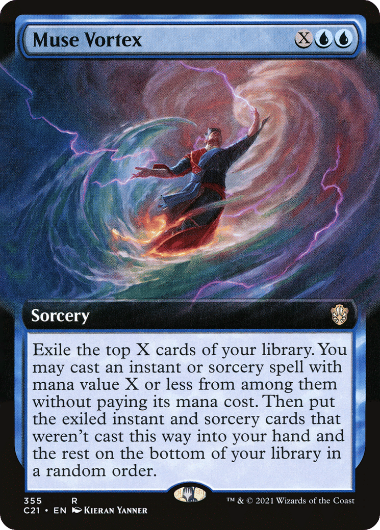 Muse Vortex — Commander 2021 — Magic: The Gathering