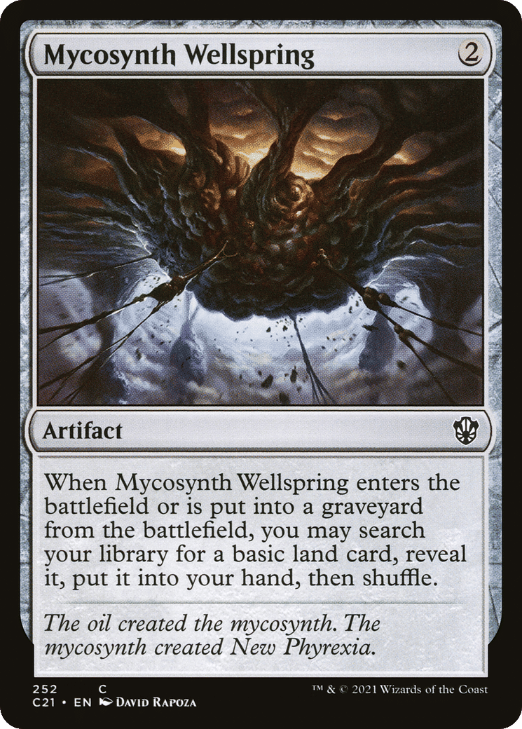 Mycosynth Wellspring — Commander 2021 — Magic: The Gathering