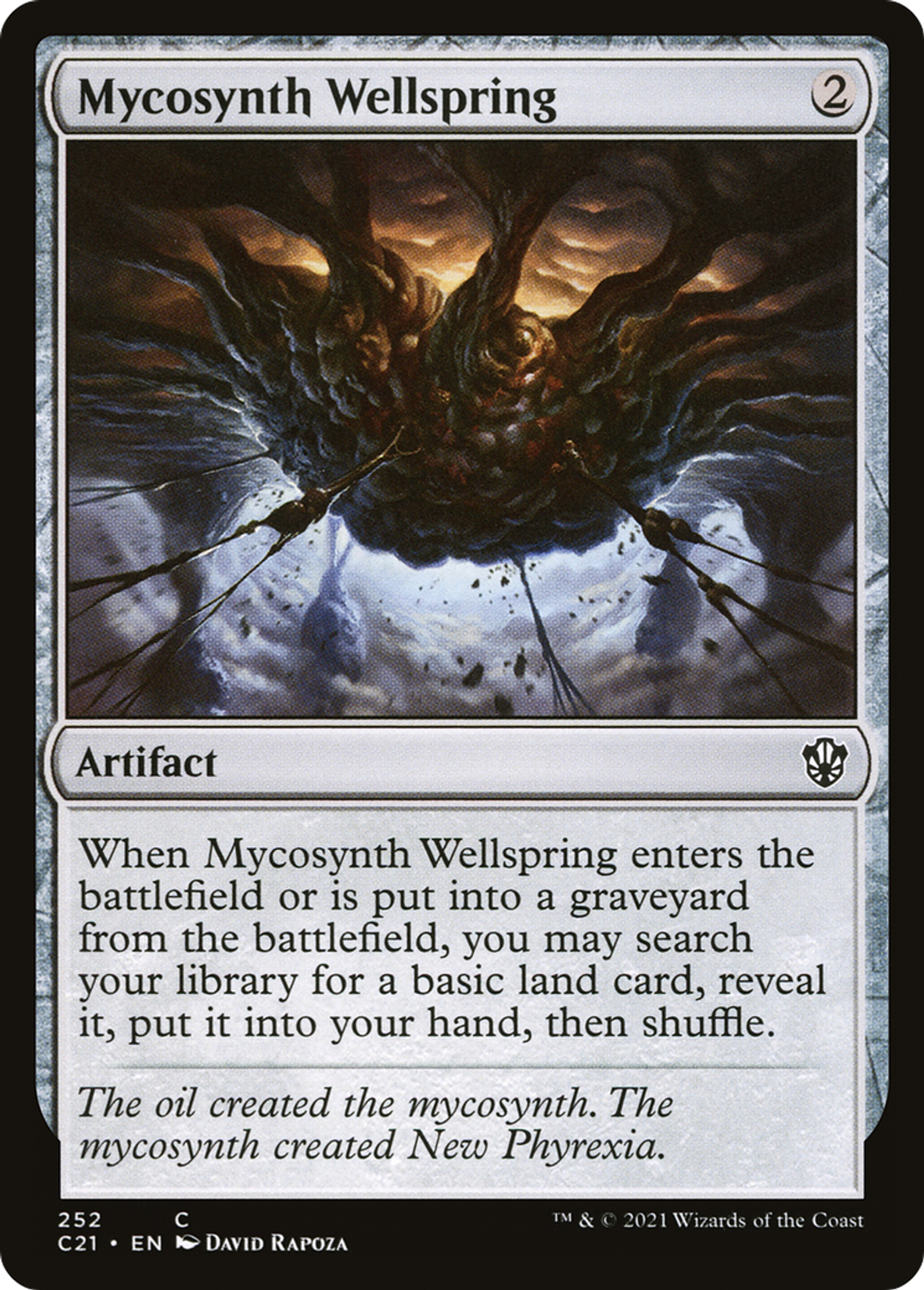 Mycosynth Wellspring — Commander 2021 — Magic: The Gathering