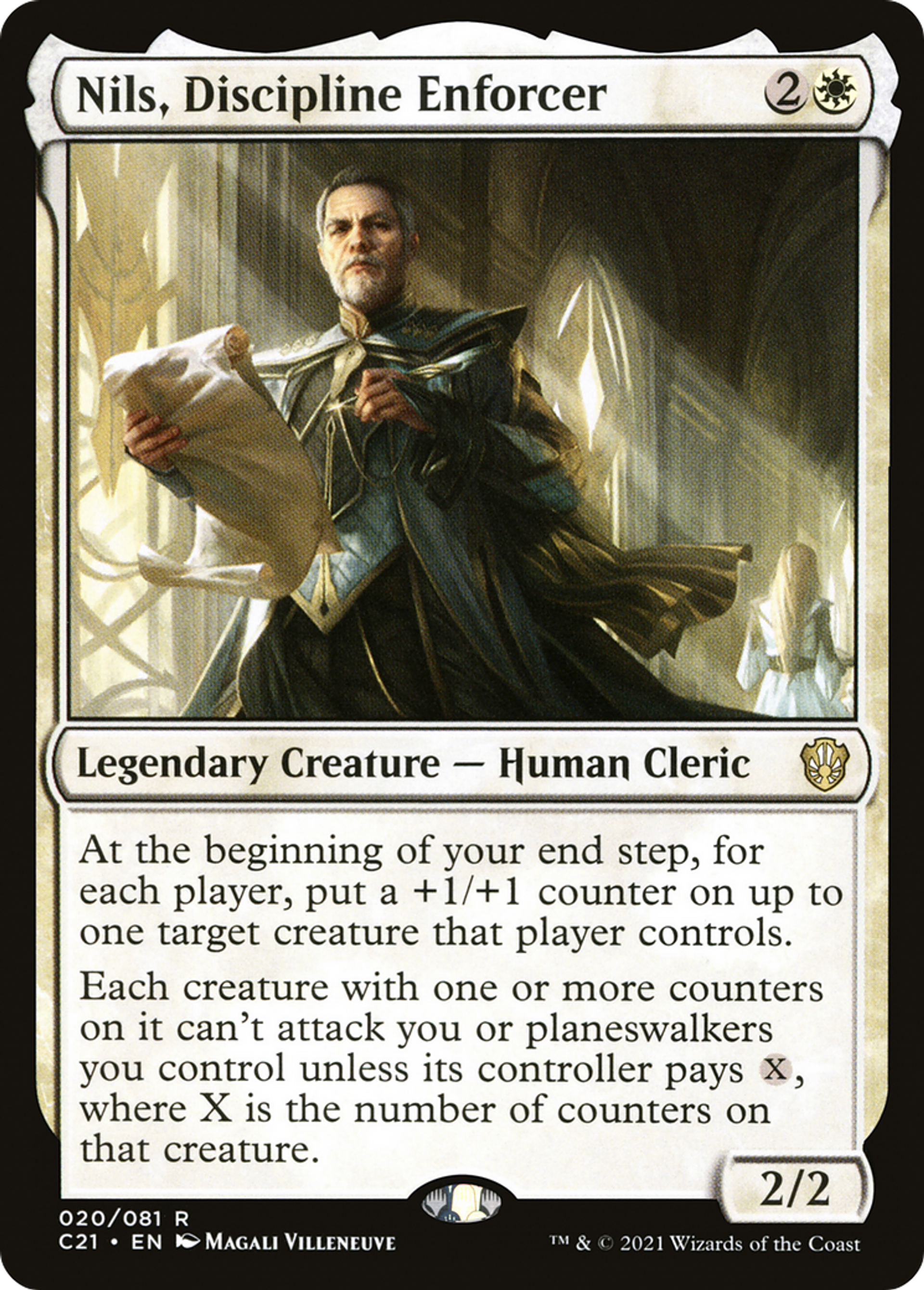 Nils, Discipline Enforcer — Commander 2021 — Magic: The Gathering