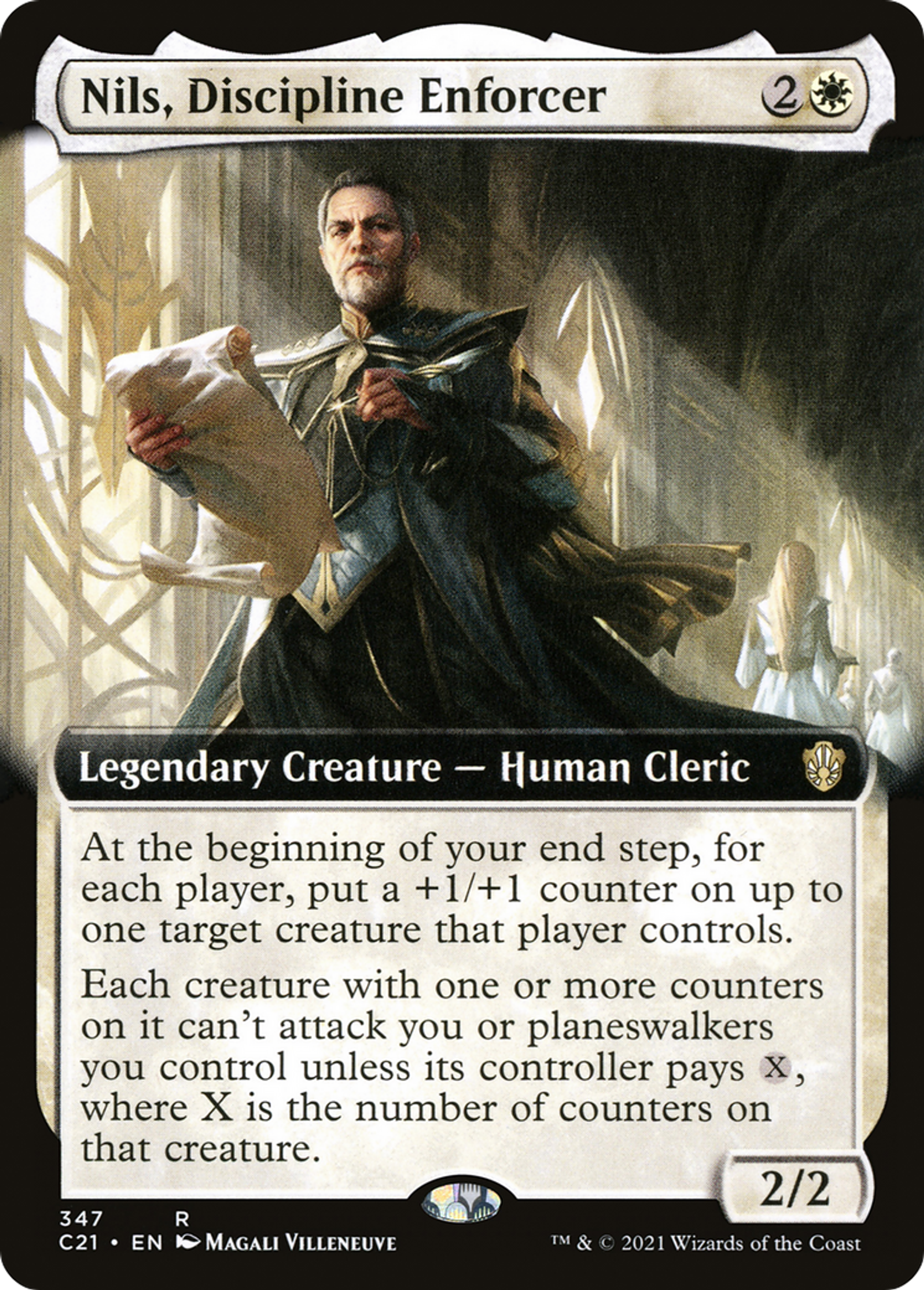 Nils, Discipline Enforcer — Commander 2021 — Magic: The Gathering