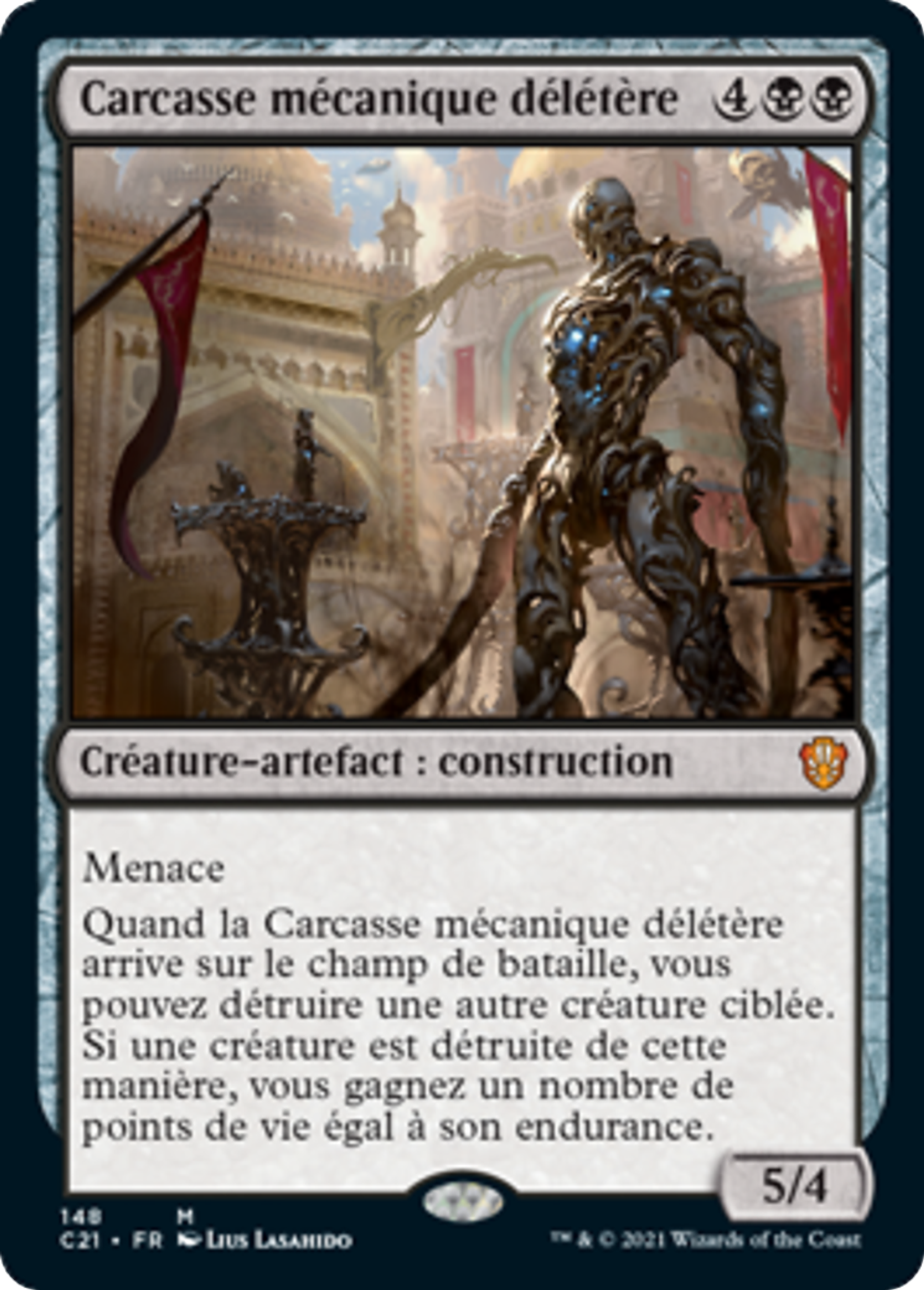 Carcasse mécanique délétère — Commander 2021 — Magic: The Gathering