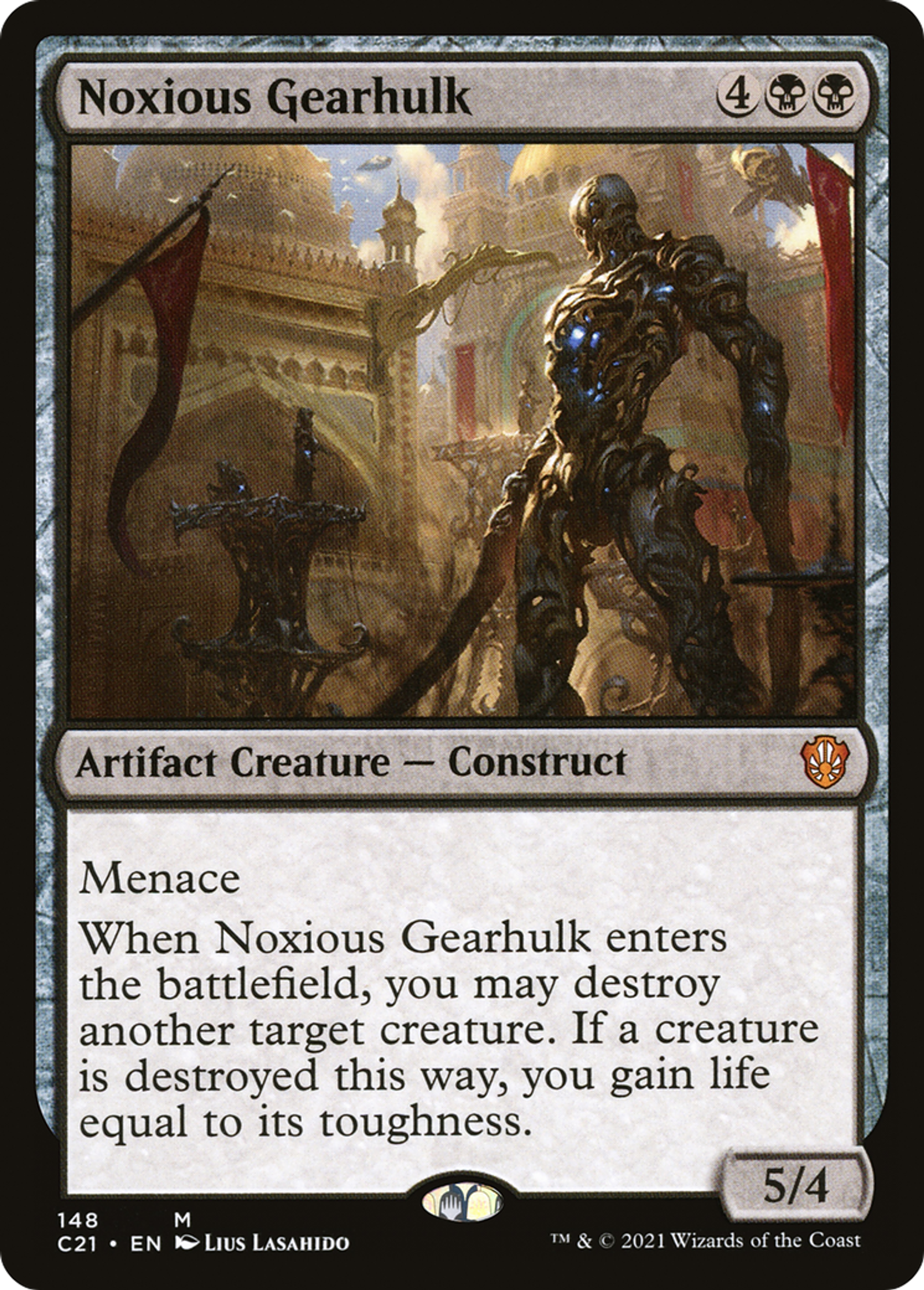 Noxious Gearhulk — Commander 2021 — Magic: The Gathering